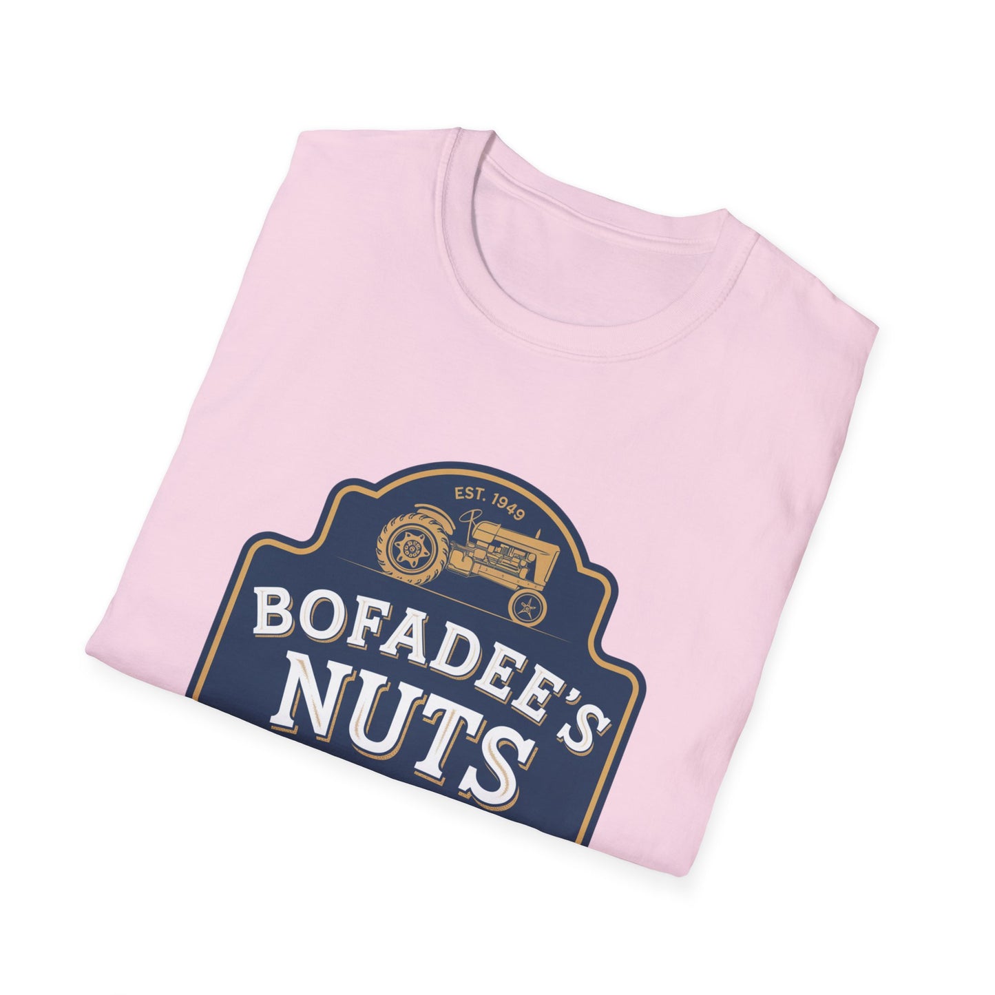 Vintage Bofadee's Nuts Unisex Softstyle T-Shirt - Fun and Casual Tees for All Occasions