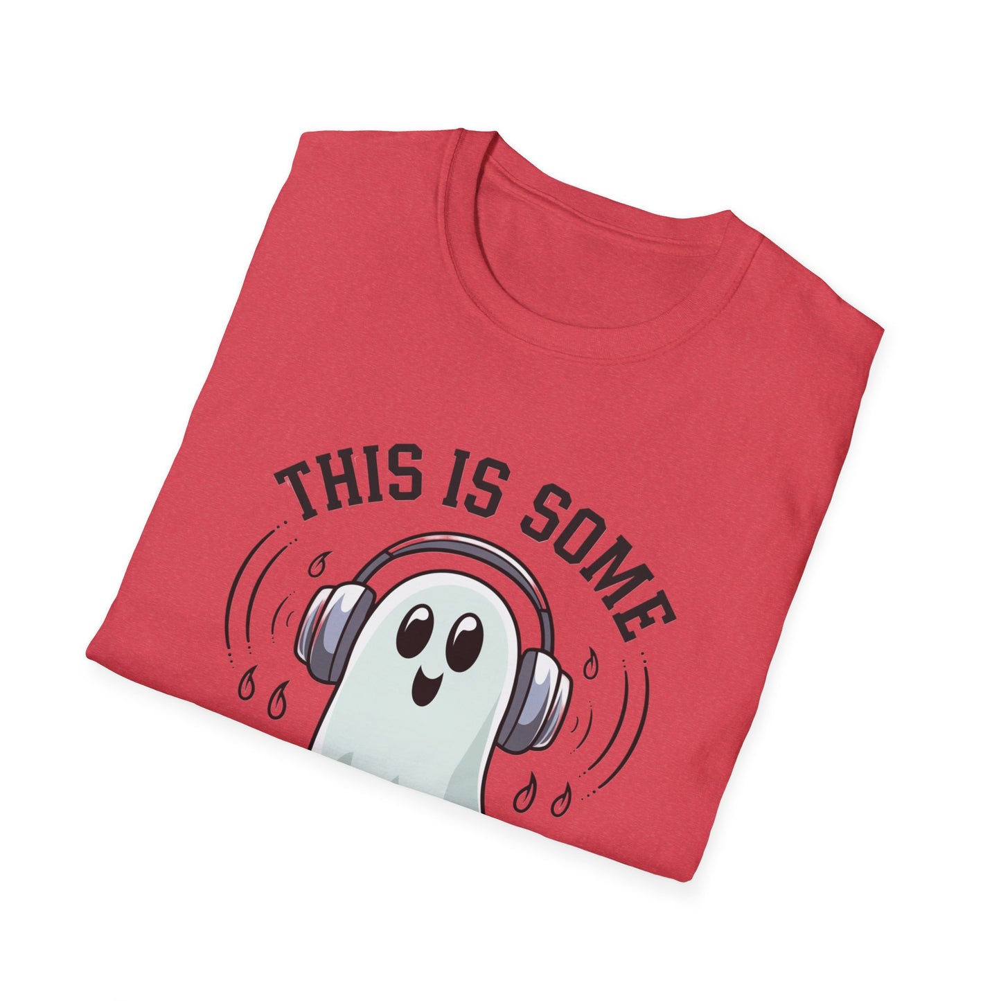 Spooky Humor Unisex T-Shirt, Halloween Ghost Tee, Funny Graphic Shirt, Gifts for Him, Gifts for Her, Casual Halloween Outfit