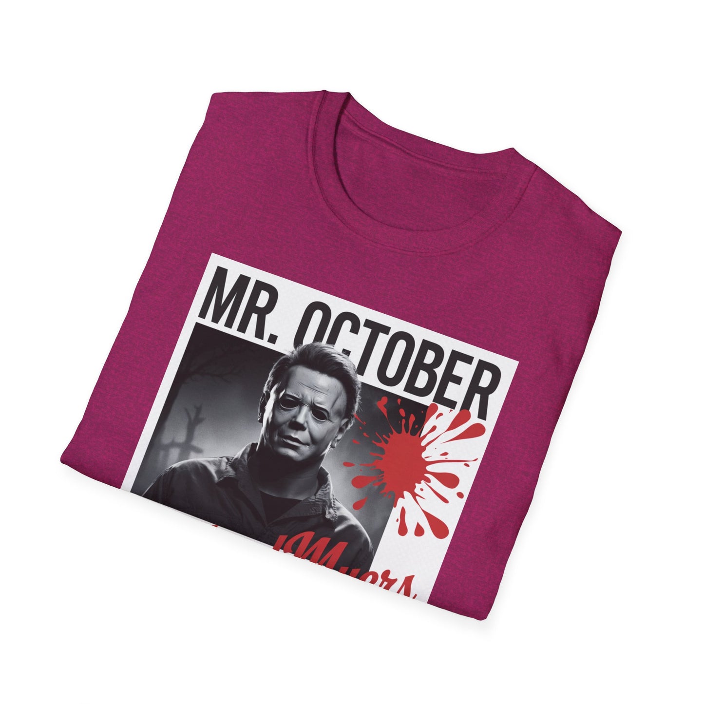 Halloween Horror T-Shirt, Unisex October Tee, Michael Myers Apparel, Spooky Season Shirt, Horror Movie Fan Gift