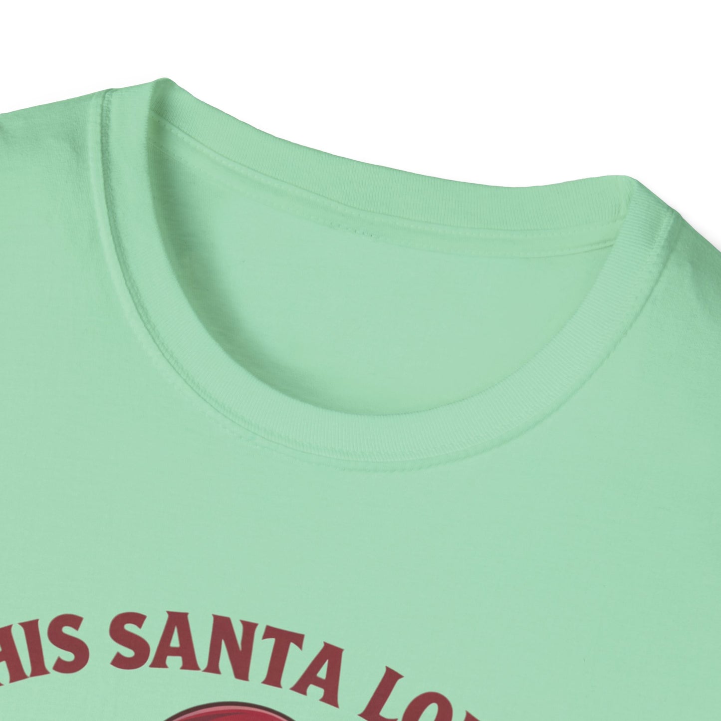 Funny Christmas Santa T-Shirt, Holiday Tee, Unisex Shirt, Christmas Gift, Humor Apparel, Festive Outfit