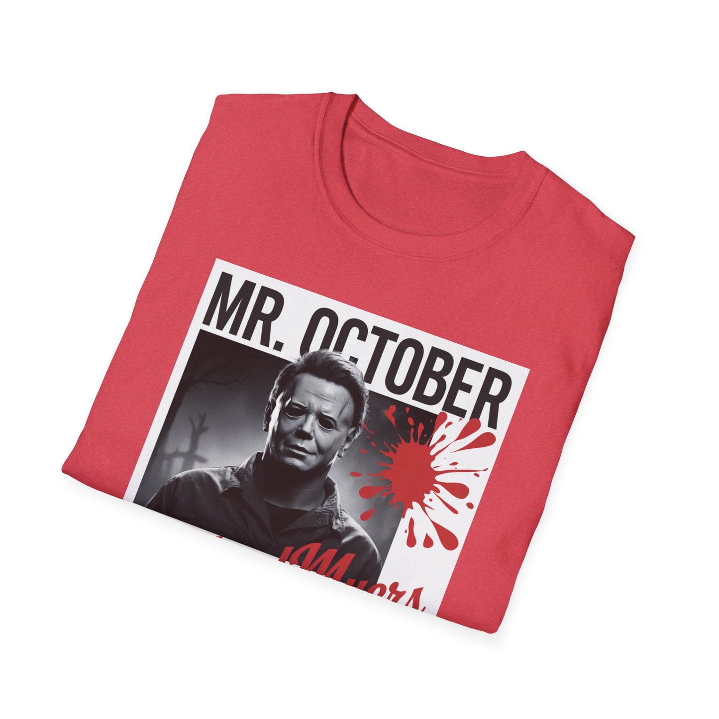 Halloween Horror T-Shirt, Unisex October Tee, Michael Myers Apparel, Spooky Season Shirt, Horror Movie Fan Gift