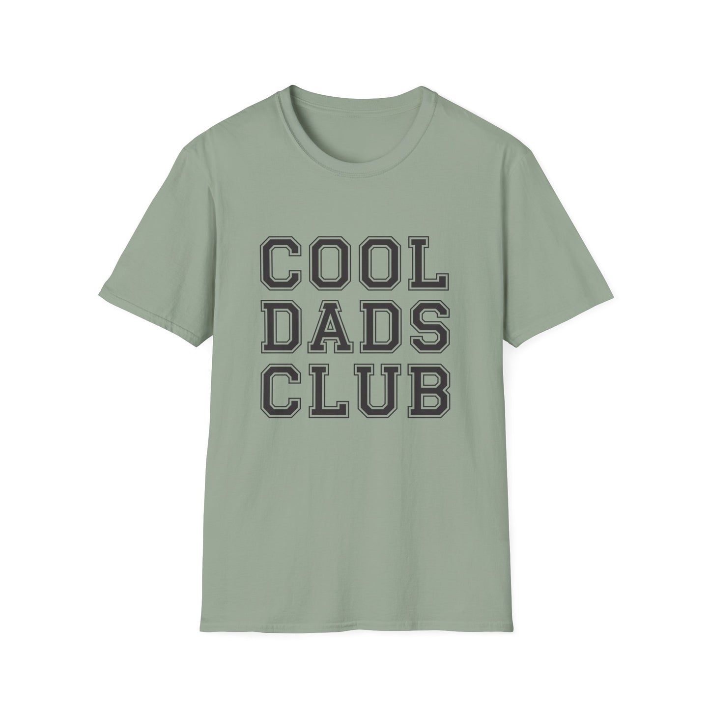 Cool Dads Club Unisex Softstyle T-Shirt - Perfect Gift for Father's Day