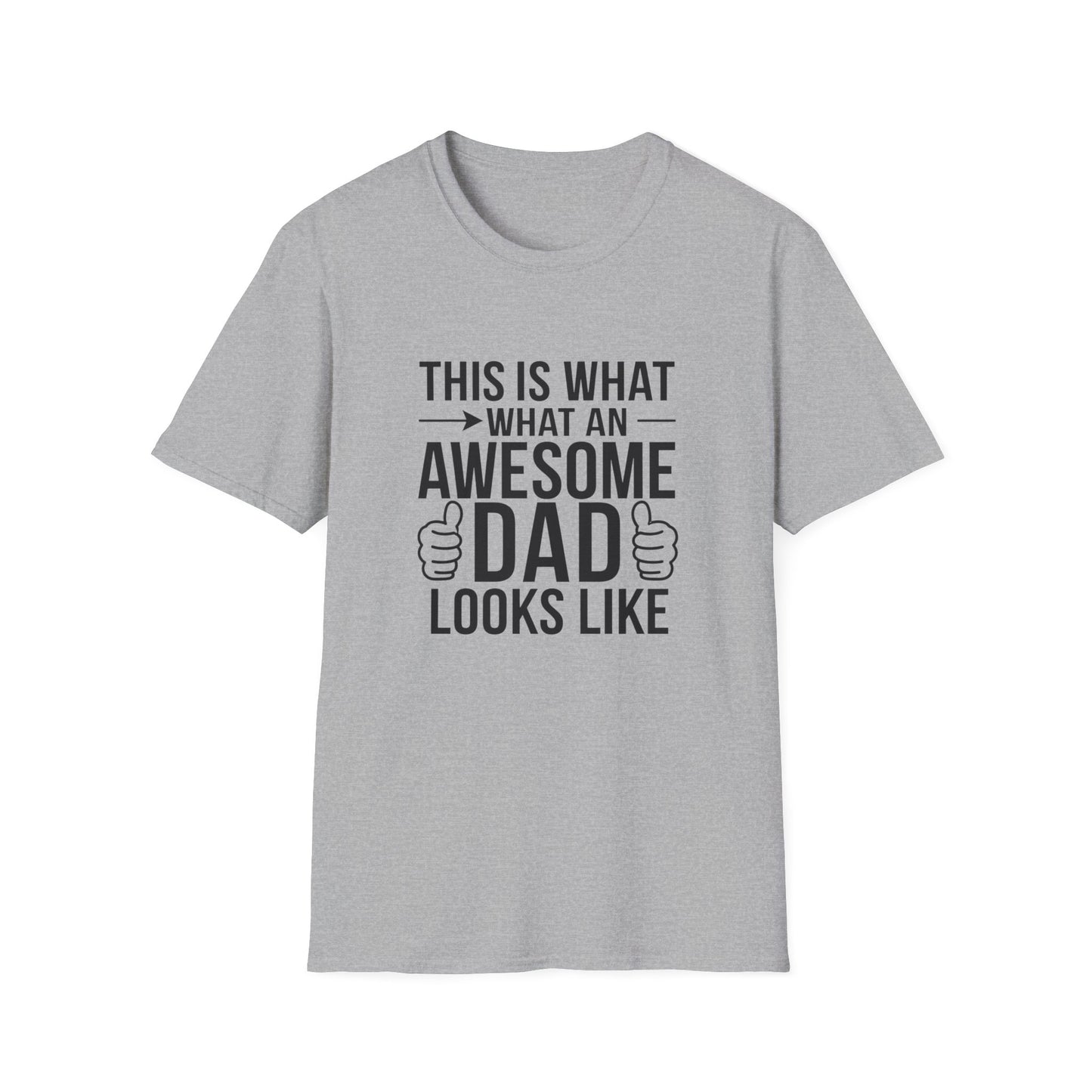 Awesome Dad Unisex Softstyle T-Shirt - Perfect Father's Day Gift