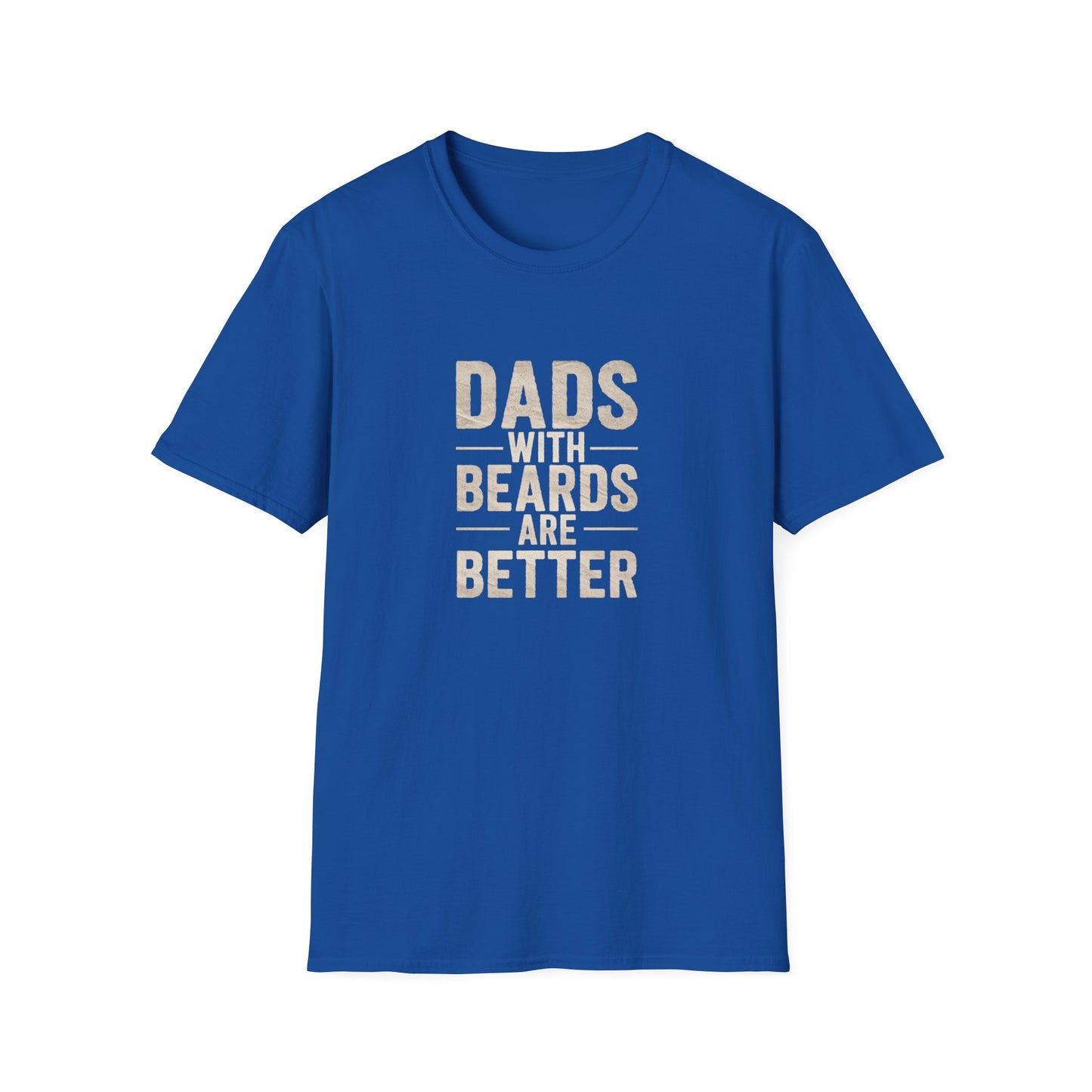 Dads with Beards Unisex Softstyle T-Shirt - Perfect Gift for Father's Day
