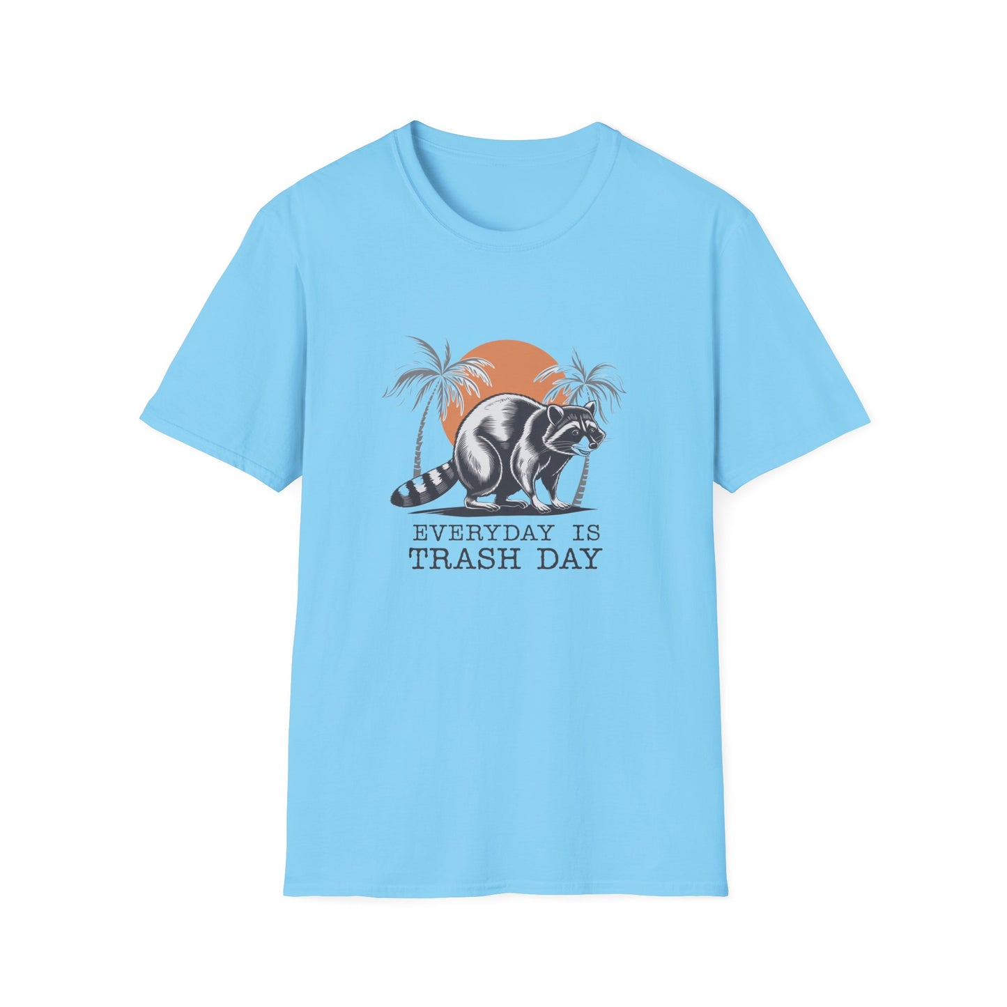 Everyday is Trash Day Unisex Softstyle T-Shirt - Fun Graphic Tee for Casual Wear