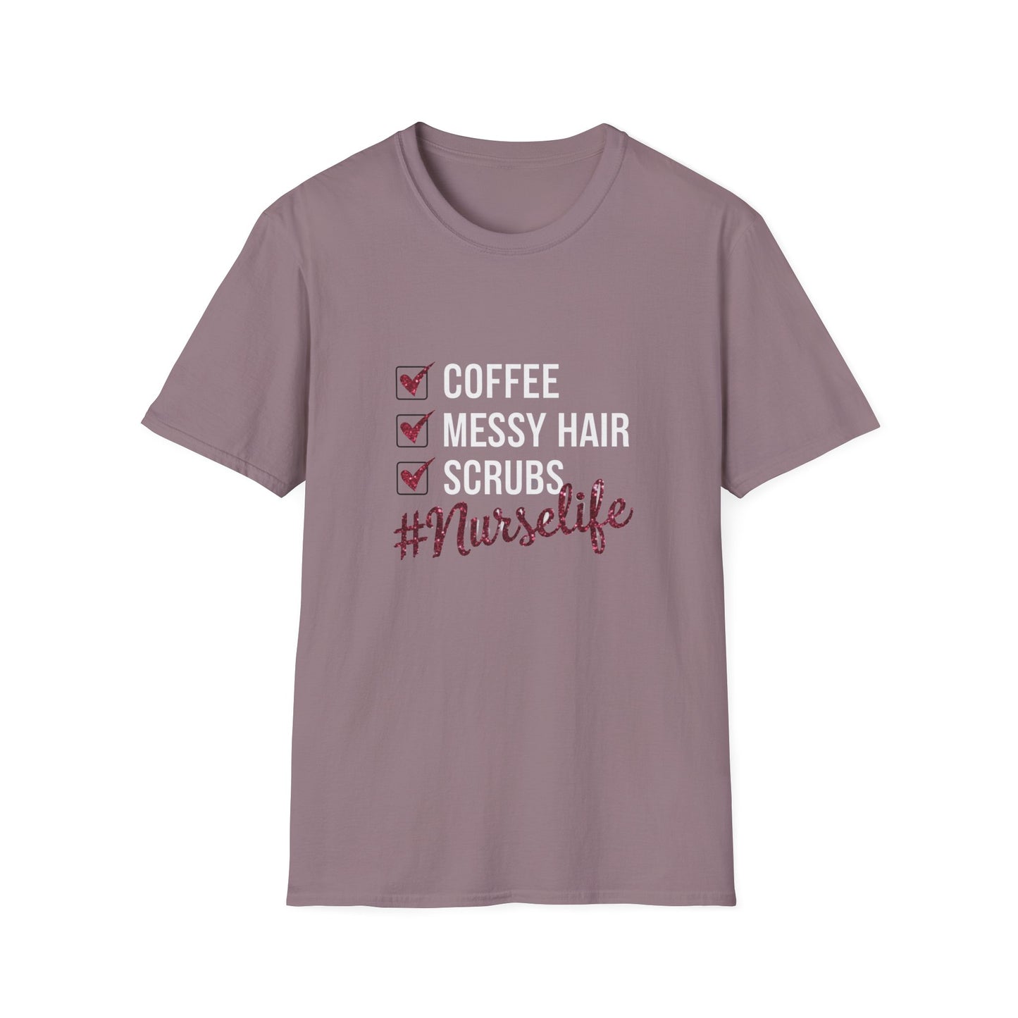 Nurse Life Unisex Softstyle T-Shirt - Perfect for Healthcare Professionals