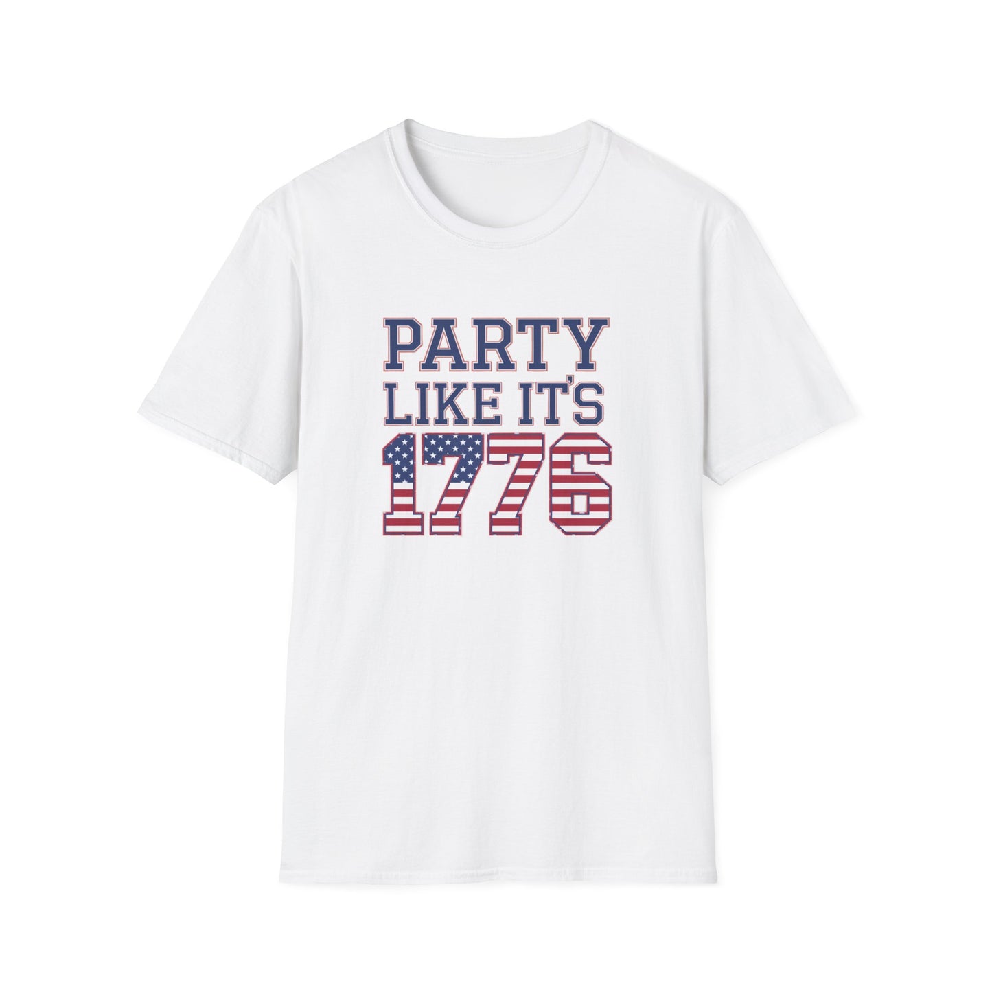 Patriotic Party Like It's 1776 Unisex T-Shirt