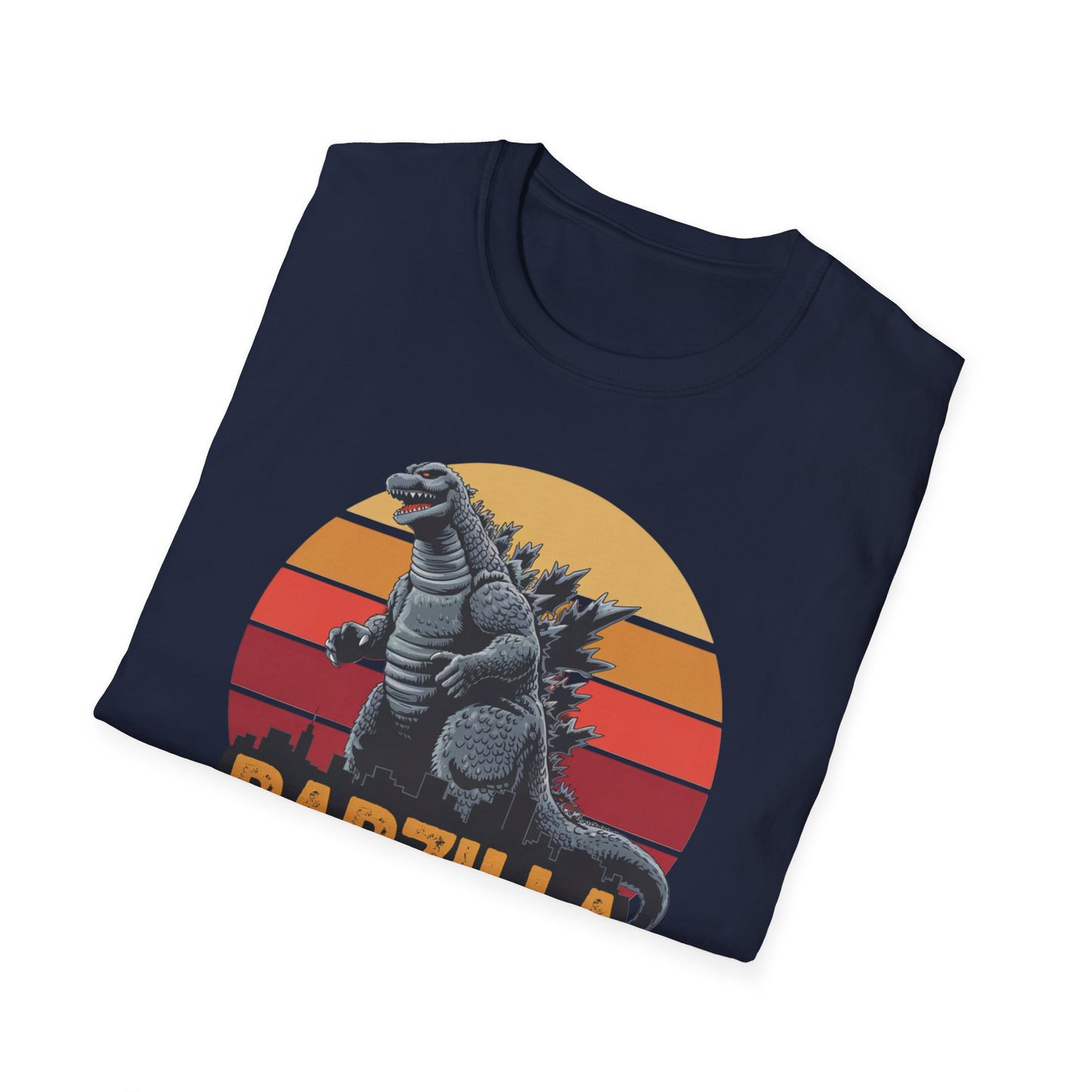 Dadzilla Tee - Unisex Softstyle T-Shirt for Dad Enthusiasts Fathers Day Gift