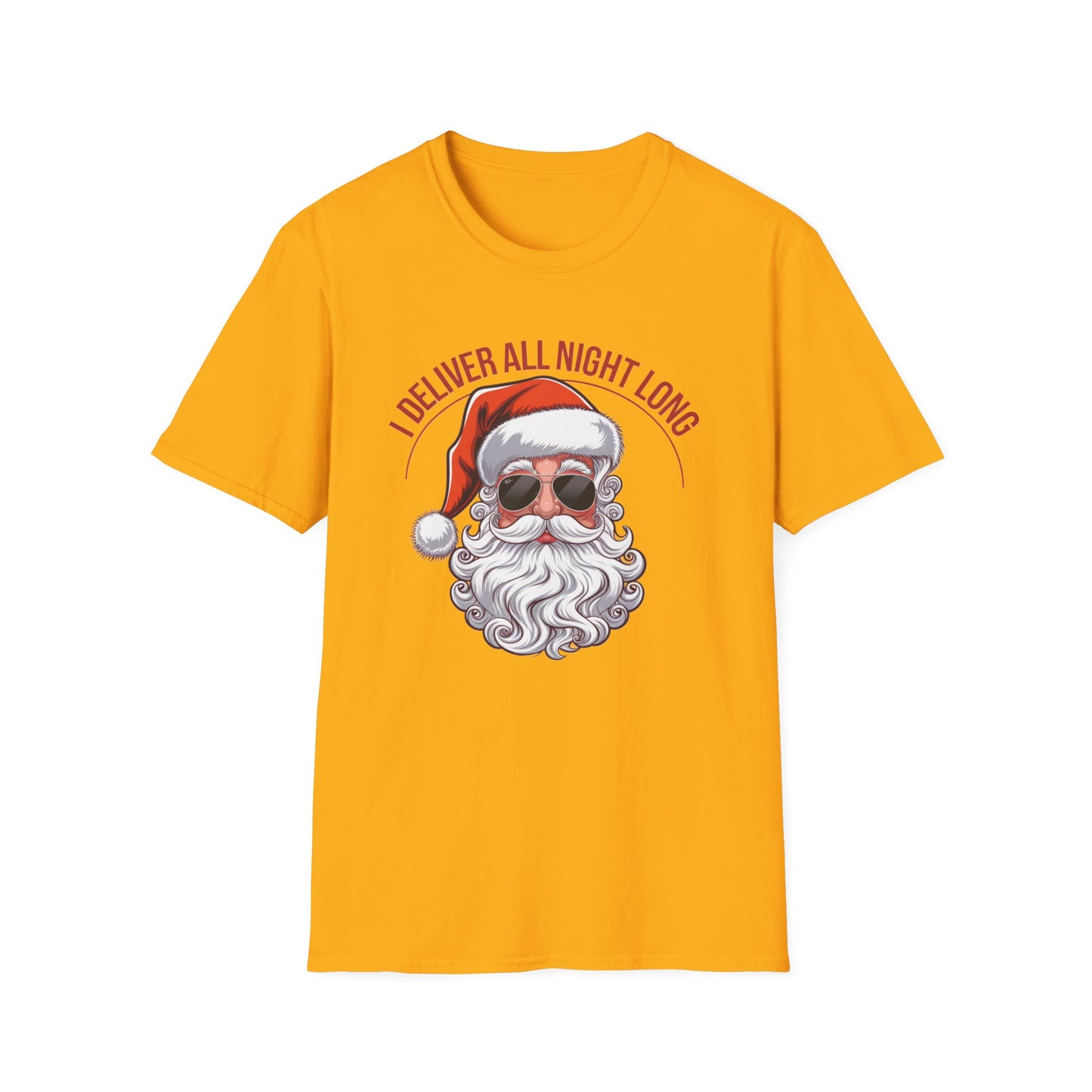 Santa Delivery T-Shirt, Funny Christmas Shirt, Holiday Gift, Relaxed Fit Tee, Unisex Tee for Christmas Lovers