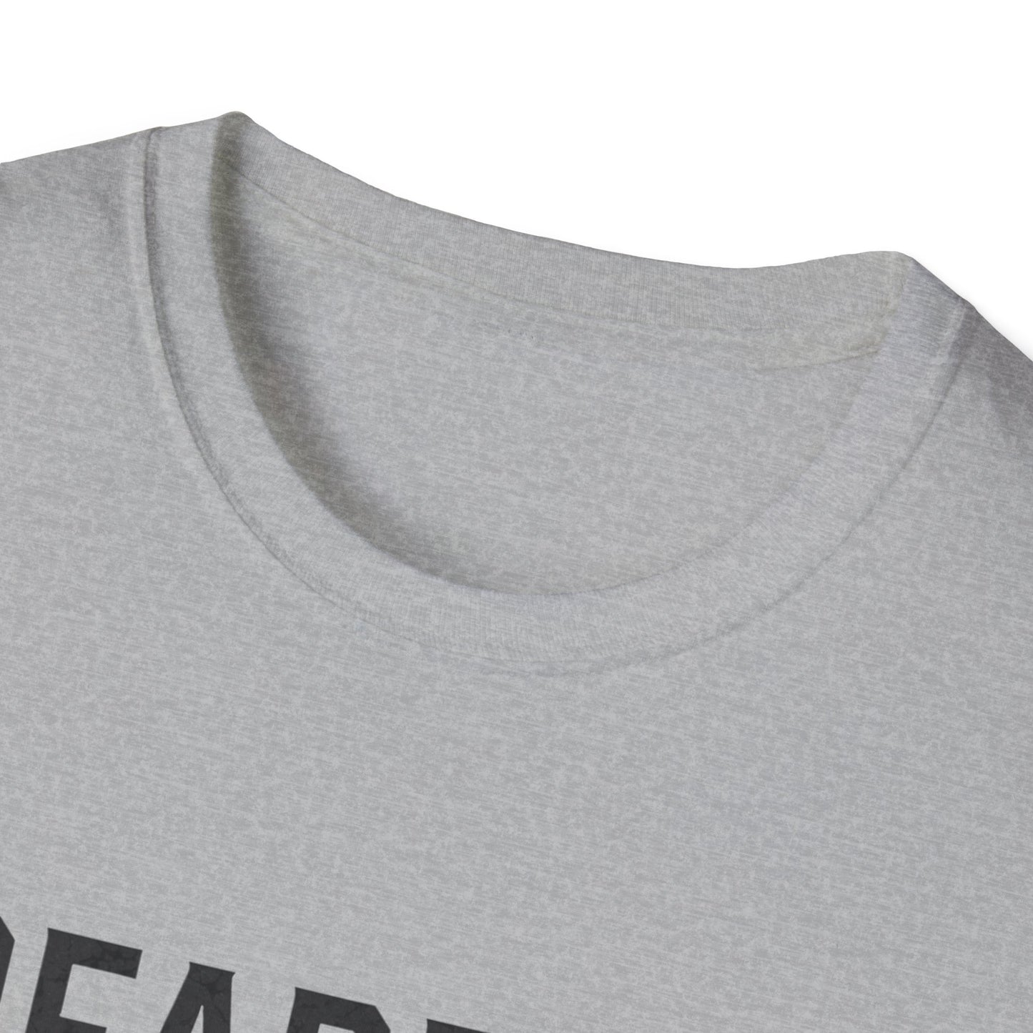 Bearded Dad T-Shirt, Funny Gift for Father's Day, Unisex Softstyle Tee, Casual Wear, Inked Dad Apparel, Perfect for Dads