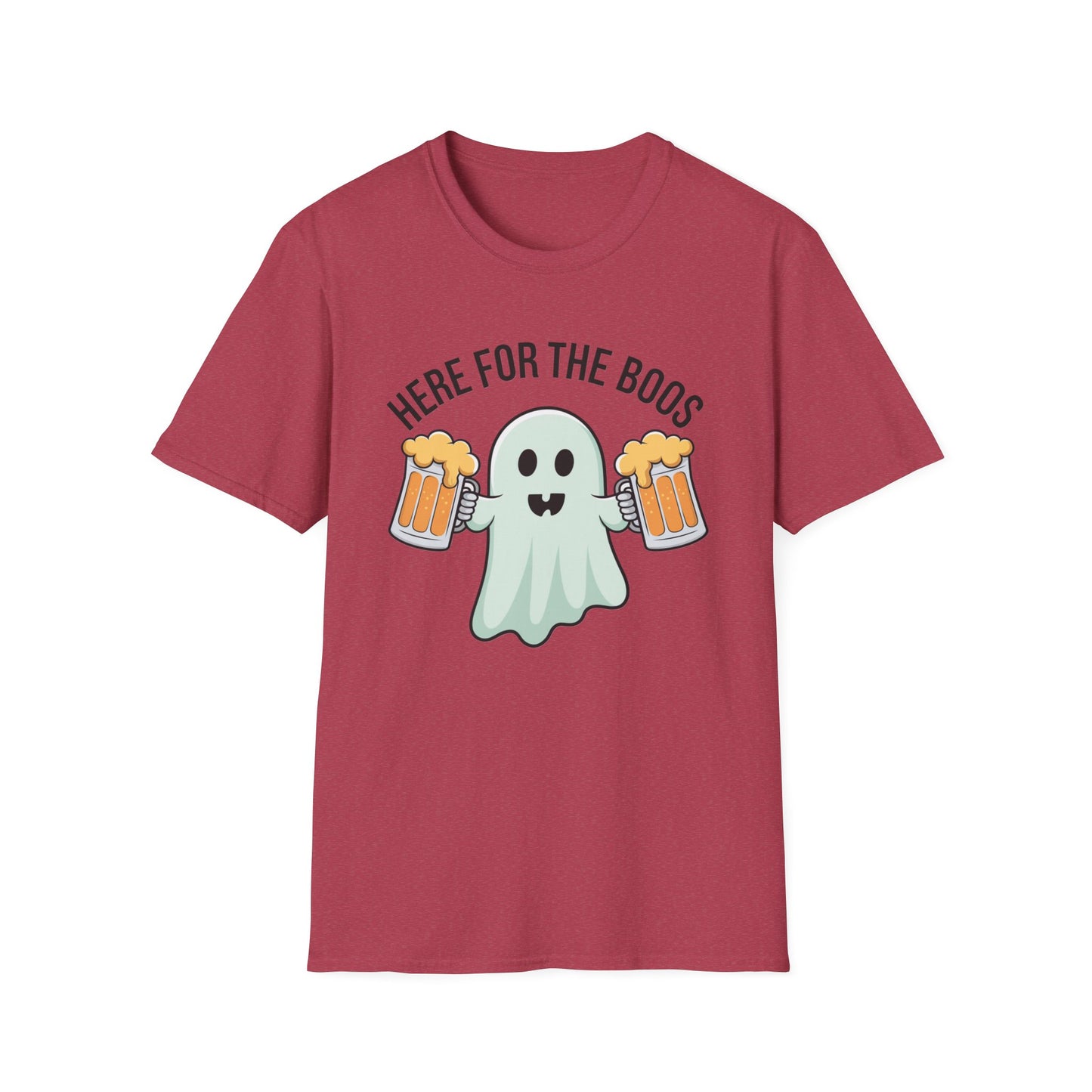 Ghostly Humor Unisex T-Shirt - Perfect for Halloween, Casual Outings, and Party Vibes, Fun Apparel, Spooky Season Tee, Gift for Friends