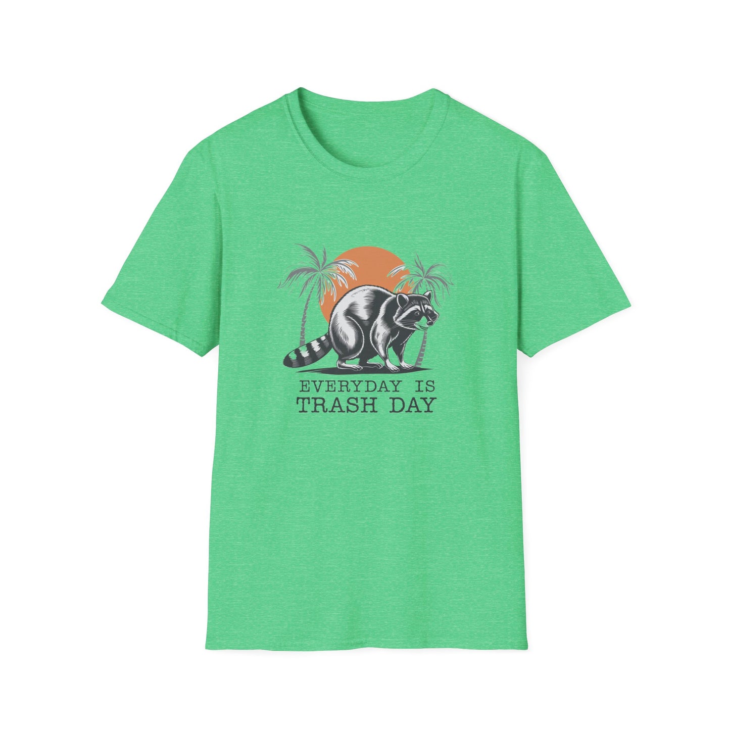 Everyday is Trash Day Unisex Softstyle T-Shirt - Fun Graphic Tee for Casual Wear