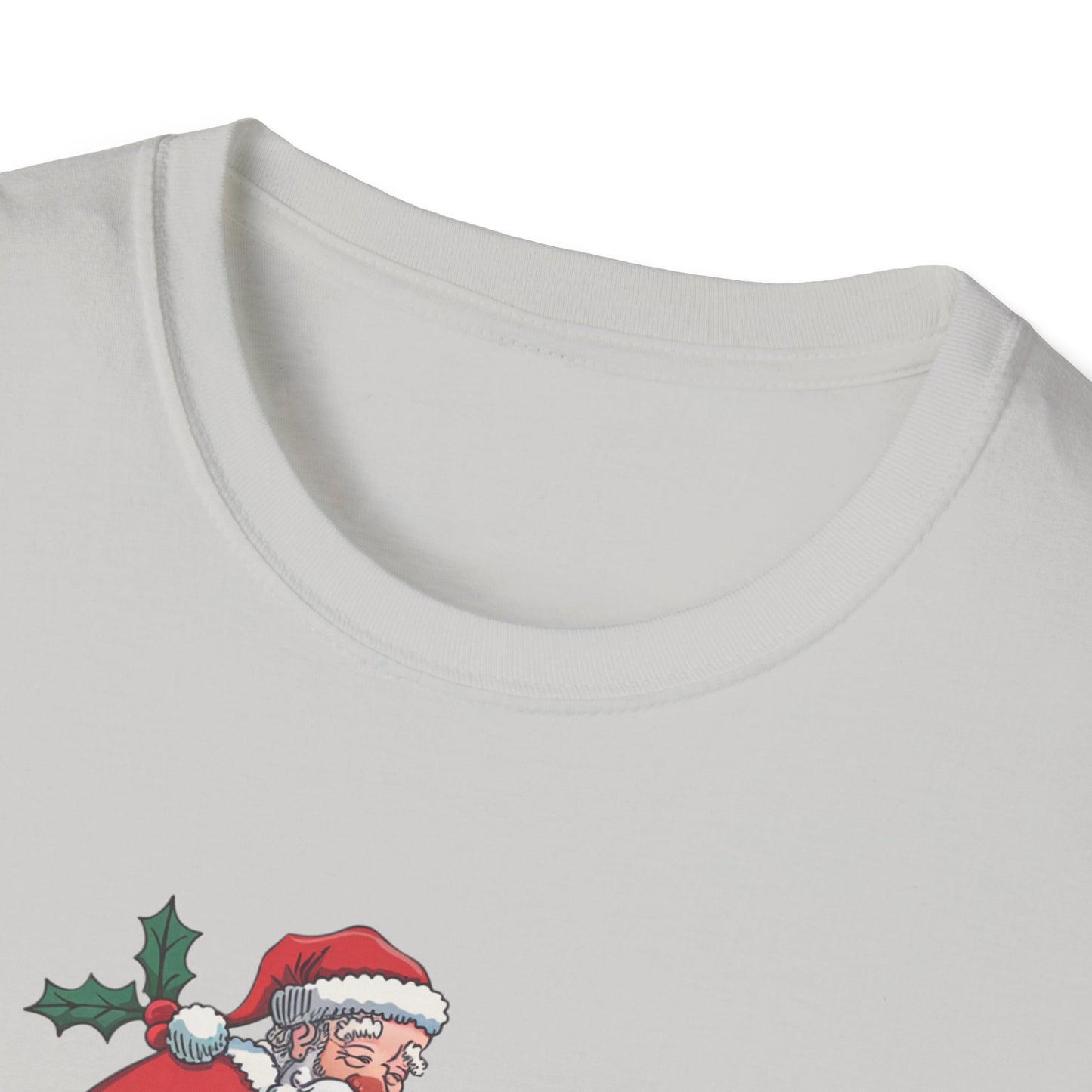 Funny Christmas T-Shirt, Santa Humor Tee, Holiday Gift, Unisex Top, Ugly Sweater Replacement, Christmas Party Shirt