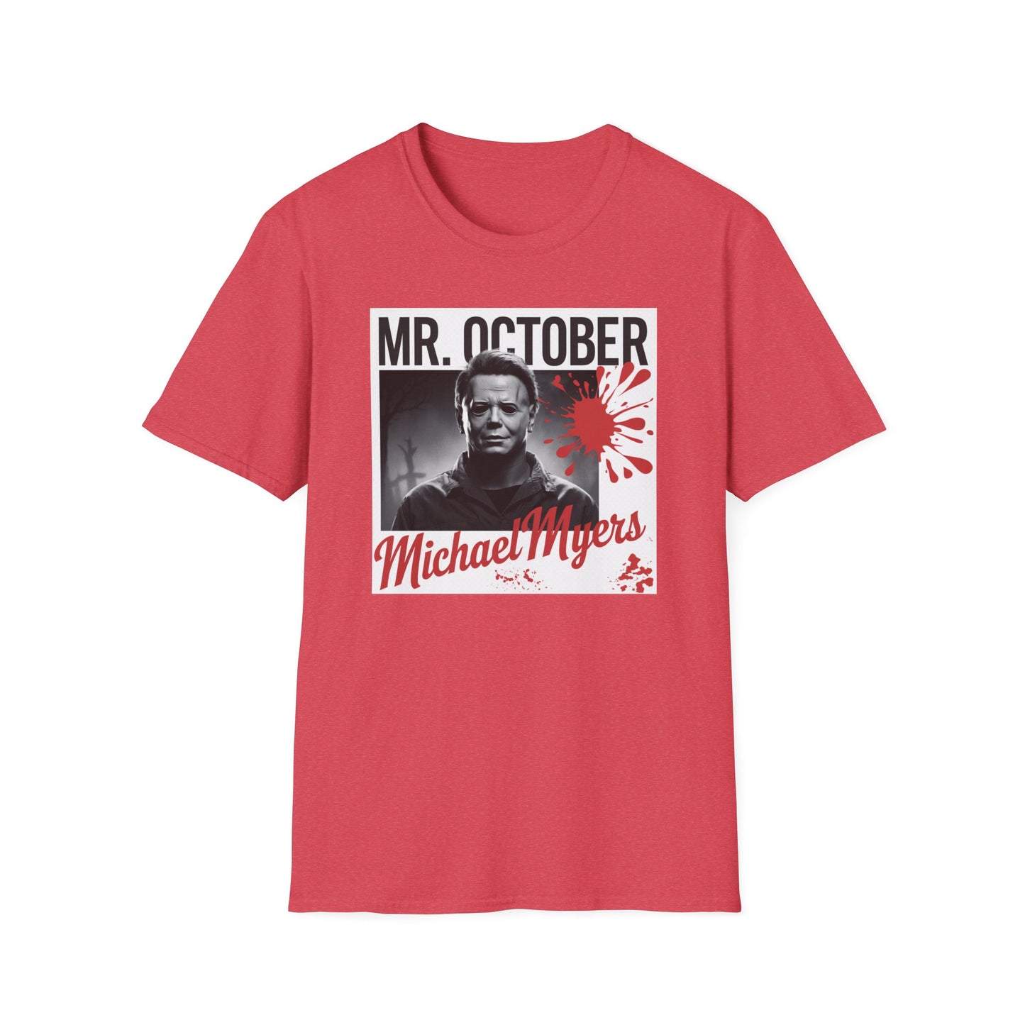 Halloween Horror T-Shirt, Unisex October Tee, Michael Myers Apparel, Spooky Season Shirt, Horror Movie Fan Gift