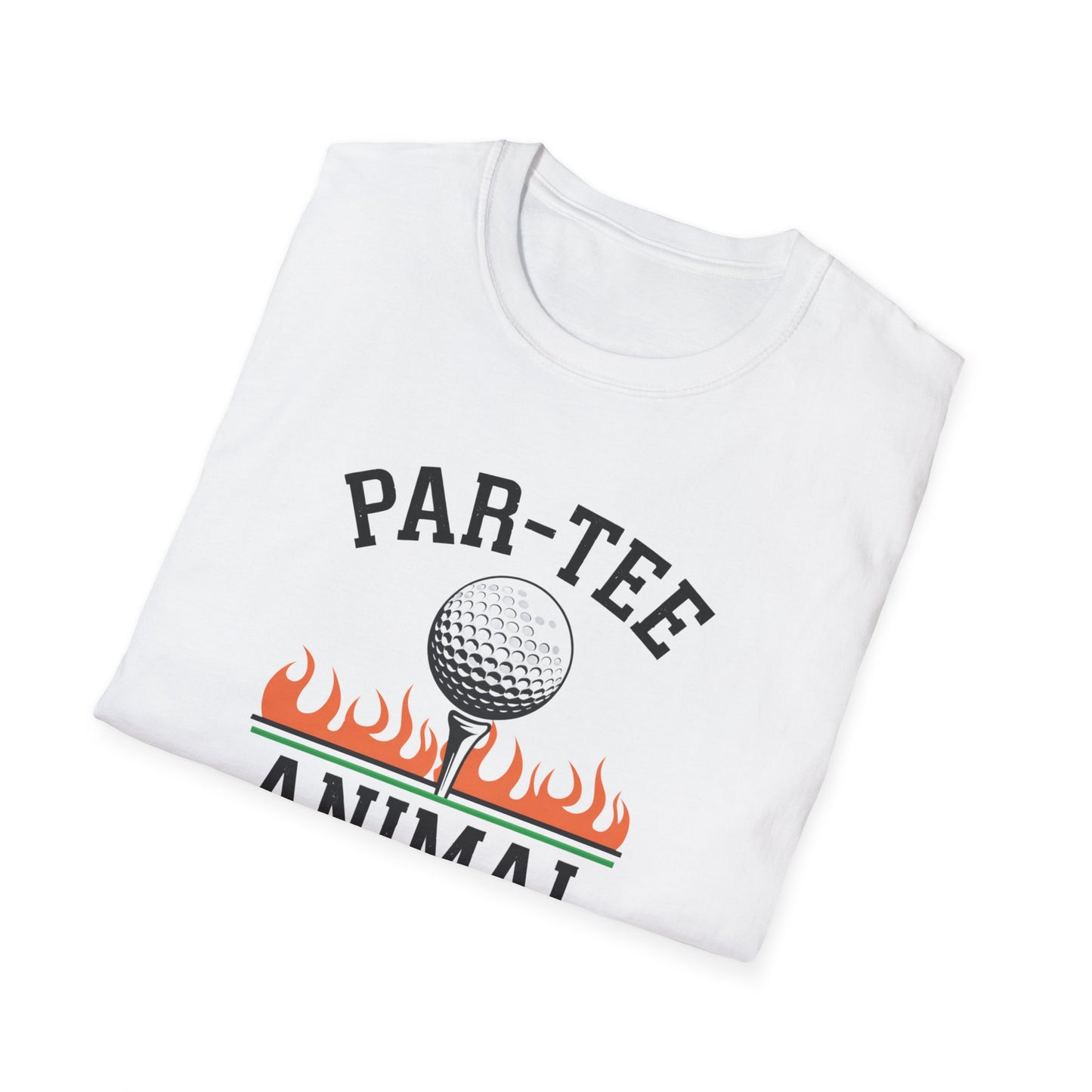Par-Tee Animal Unisex Softstyle T-Shirt - Fun Golf Tee for Golf Lovers