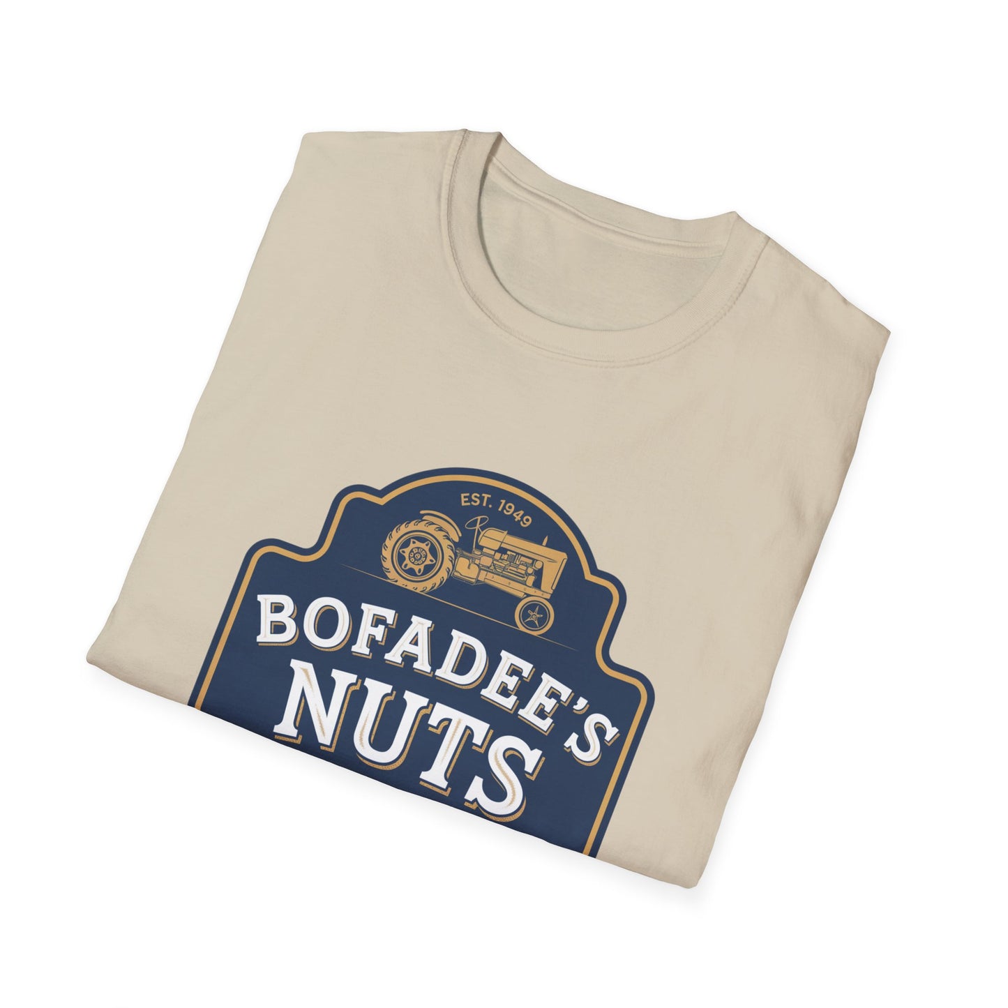 Vintage Bofadee's Nuts Unisex Softstyle T-Shirt - Fun and Casual Tees for All Occasions