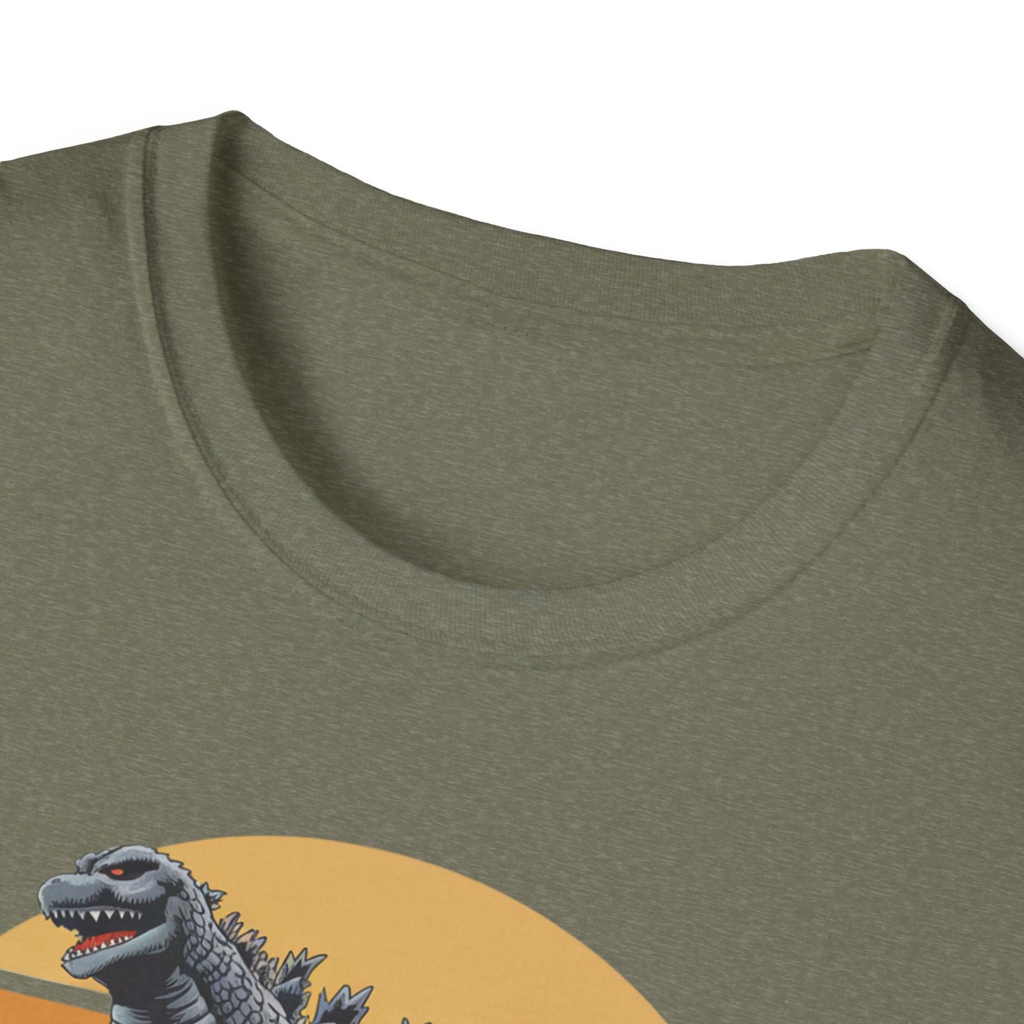 Dadzilla Tee - Unisex Softstyle T-Shirt for Dad Enthusiasts Fathers Day Gift