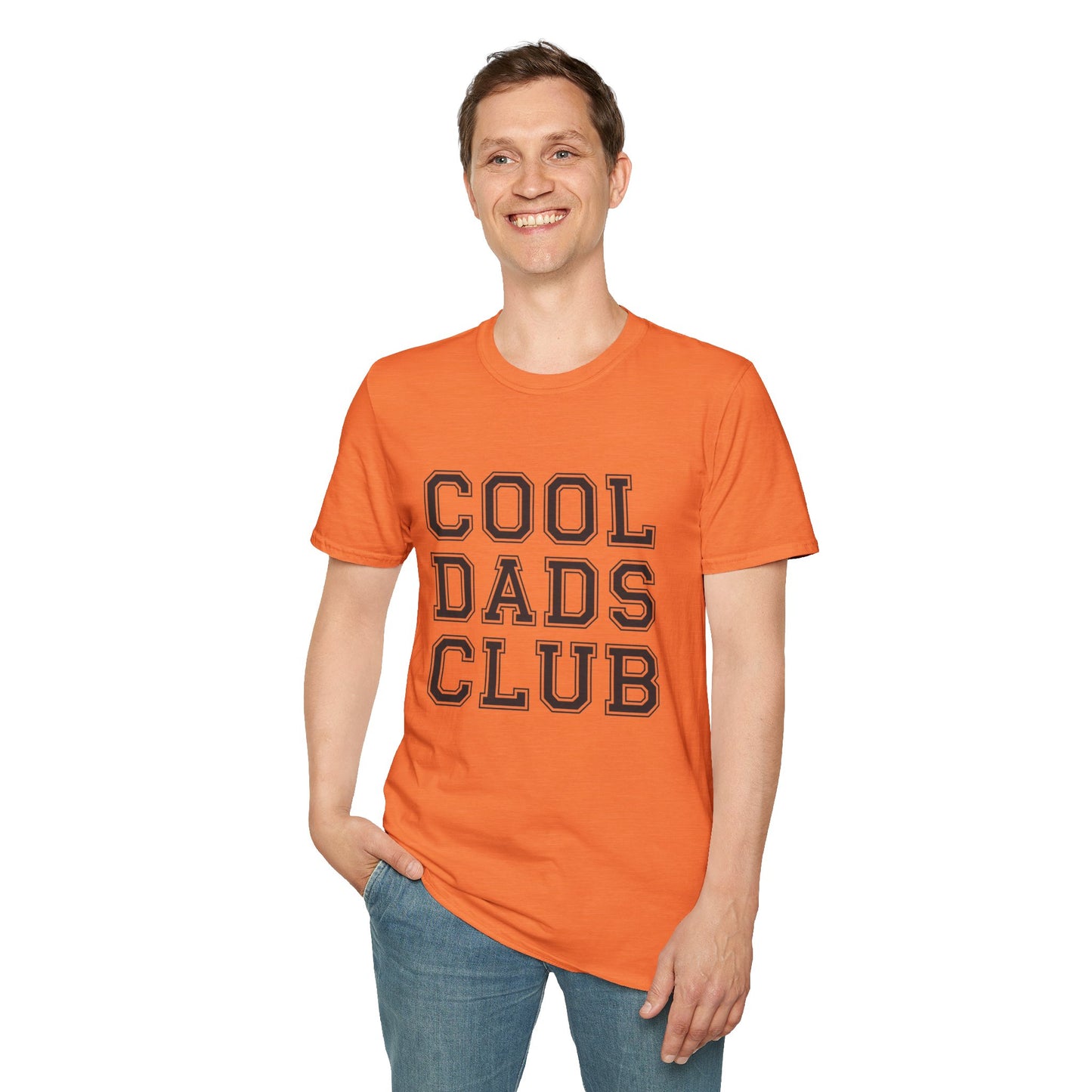 Cool Dads Club Unisex Softstyle T-Shirt - Perfect Gift for Father's Day