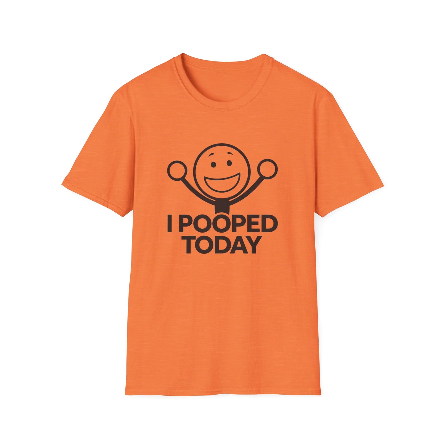 Funny Unisex T-Shirt - 'I Pooped Today' Humor Tee