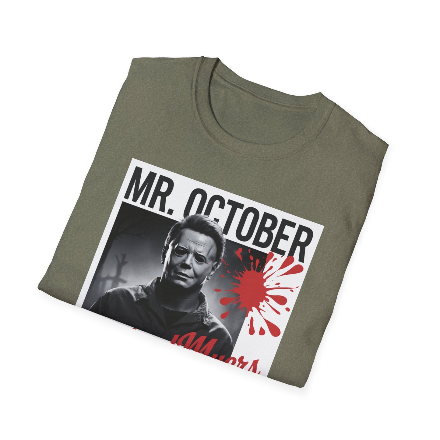 Halloween Horror T-Shirt, Unisex October Tee, Michael Myers Apparel, Spooky Season Shirt, Horror Movie Fan Gift