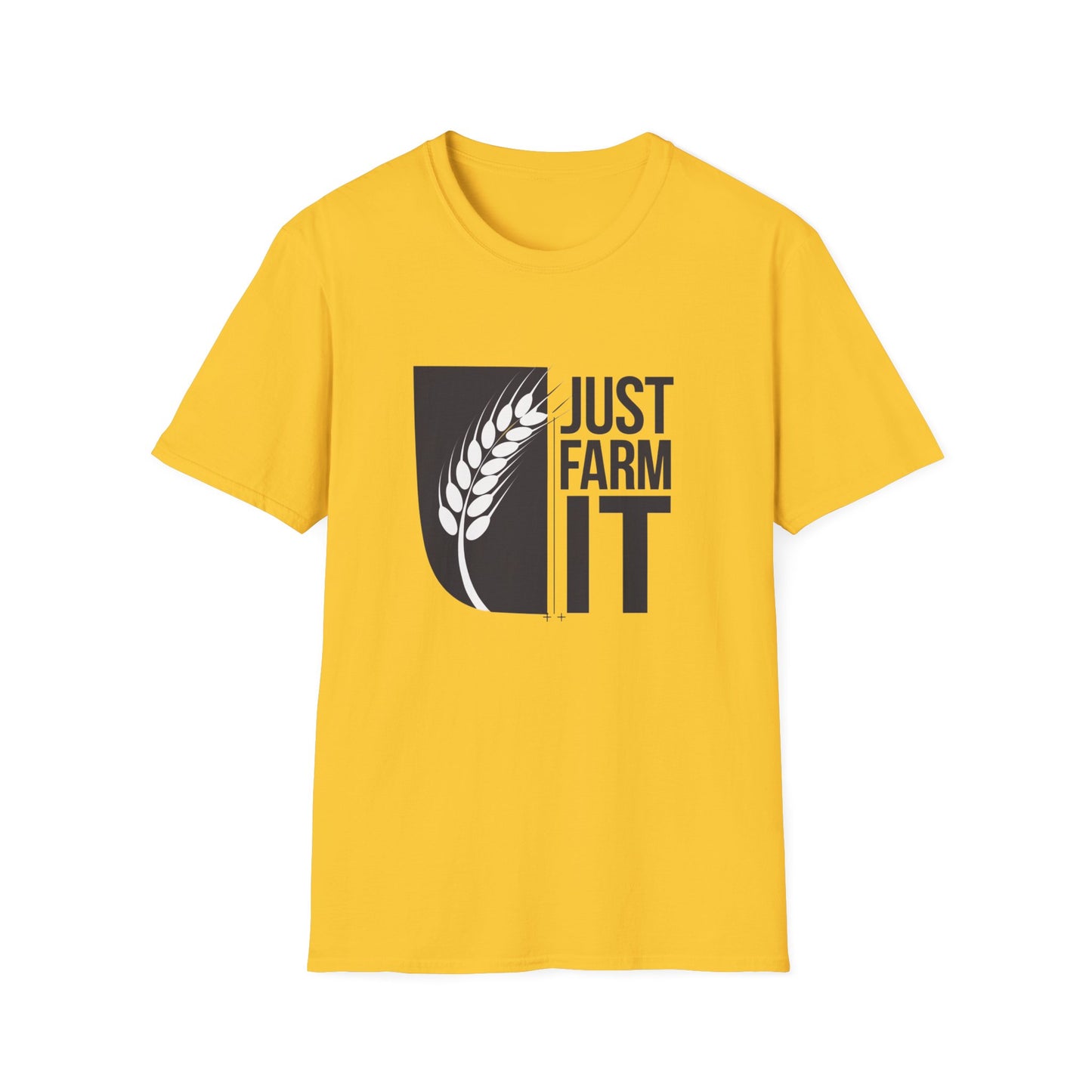 Just Farm It Unisex Softstyle T-Shirt - Casual Farm Apparel