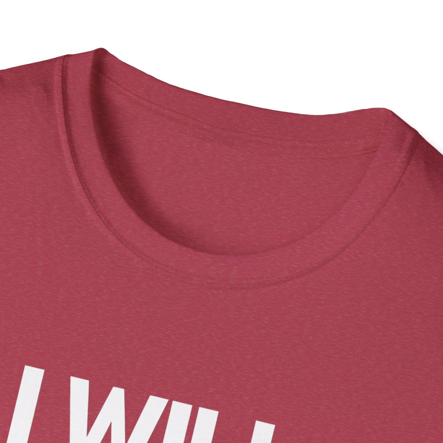 I Will Stab You Unisex Softstyle T-Shirt - Fun and Edgy Graphic Tee for Casual Wear