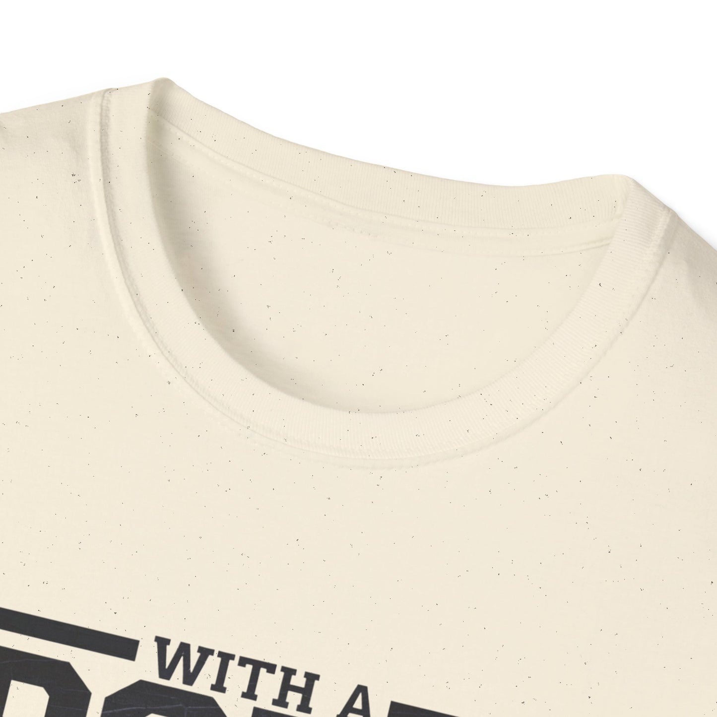 Body Positive Unisex Softstyle T-Shirt - "With a Body Like This, Who Needs Hair?" Fathers Day