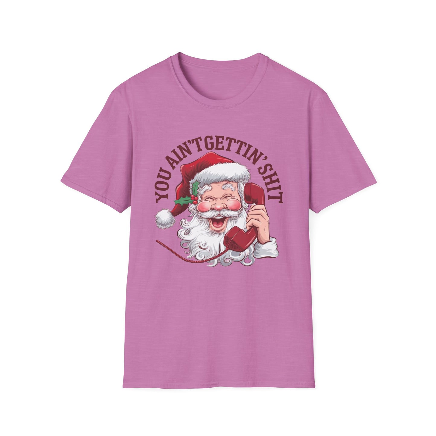 Funny Christmas T-Shirt, Holiday Gift, Santa Humor Tee, Unisex Graphic Shirt, Xmas Party Outfit, Unique Gift Idea
