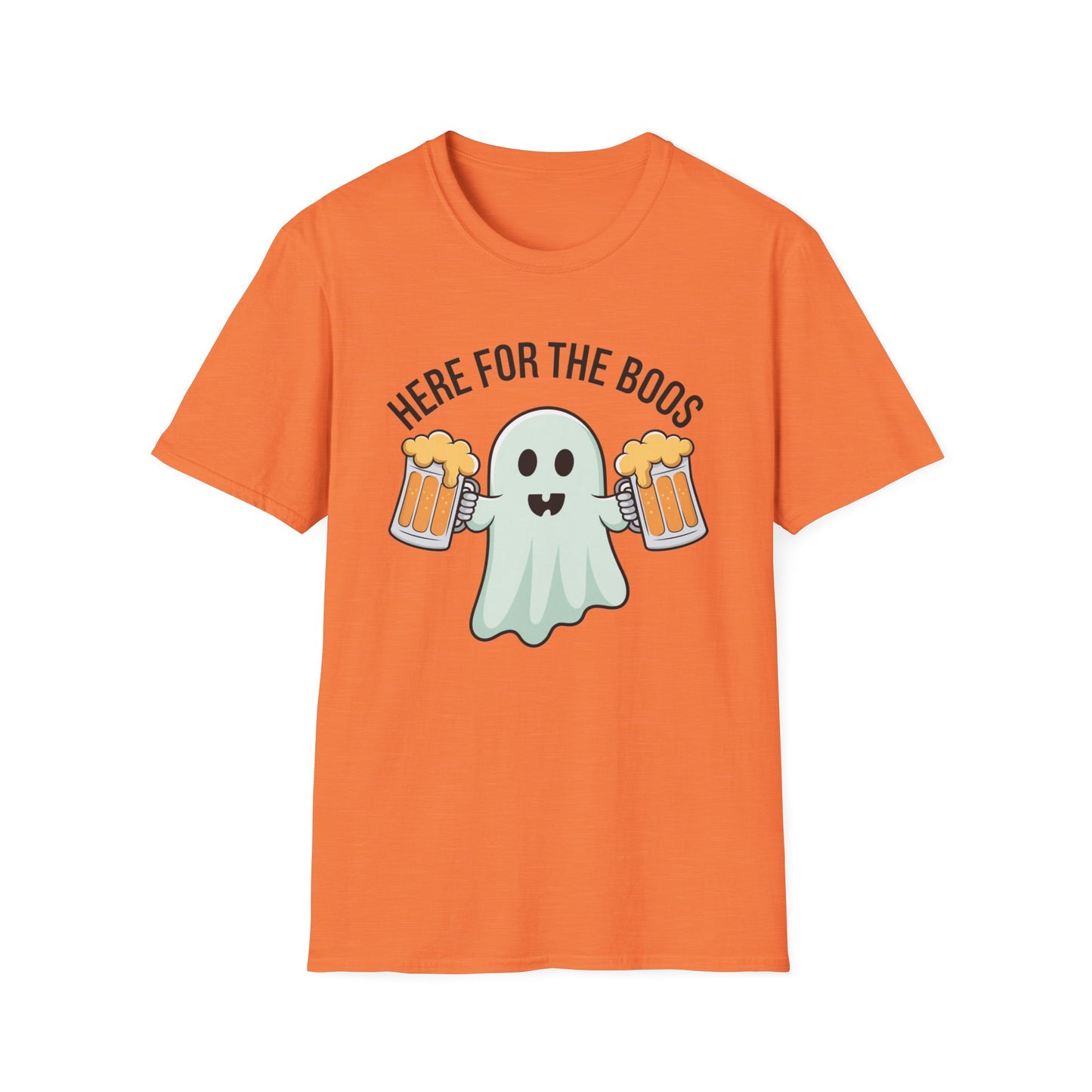 Ghostly Humor Unisex T-Shirt - Perfect for Halloween, Casual Outings, and Party Vibes, Fun Apparel, Spooky Season Tee, Gift for Friends