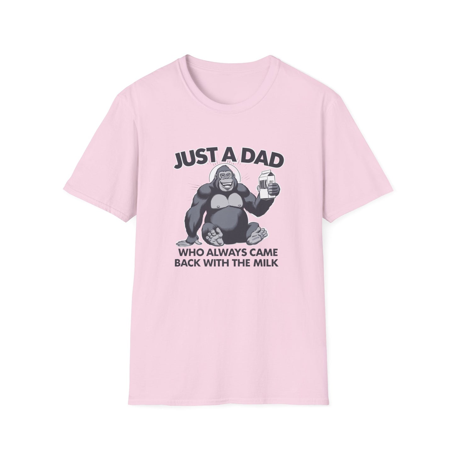 Just a Dad Unisex Softstyle T-Shirt - Humorous Father's Day Gift, Comfortable Casual Wear