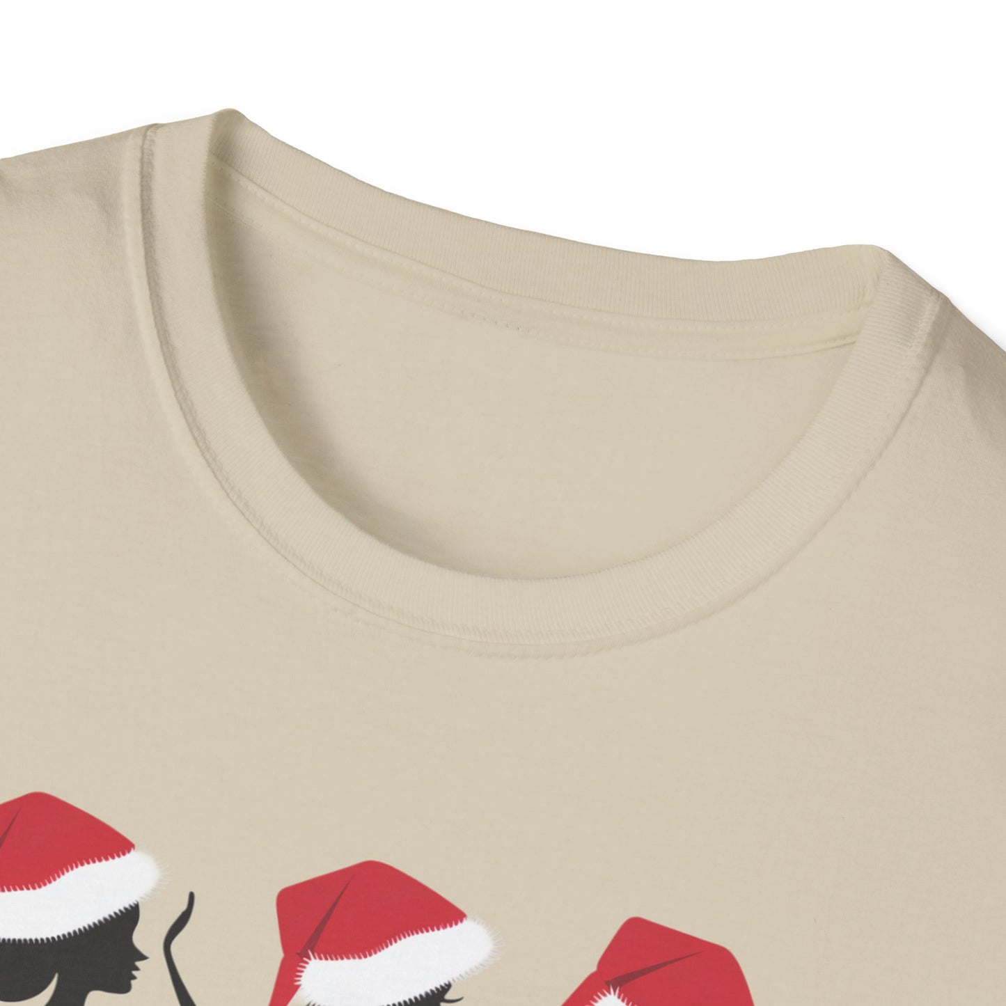 Festive Holiday T-Shirt: All the Jingle Ladies, Christmas Shirt, Unisex Tee, Gift for Her, Holiday Apparel, Winter Fashion