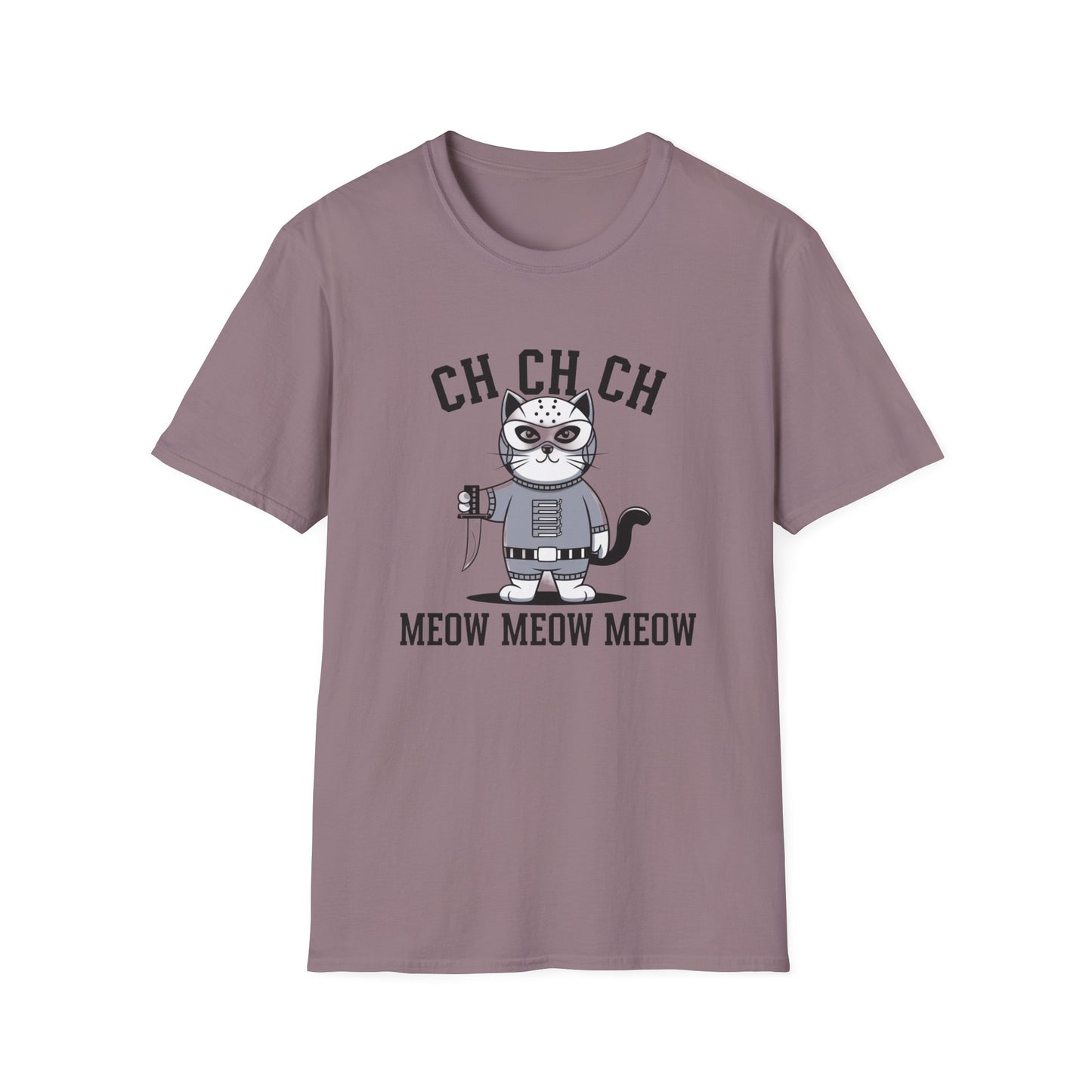 Funny Cat Graphic Tee, Unisex T-Shirt, Cute Cat Lover Gift, Pet Enthusiast Apparel, Meow Meow Meow Shirt