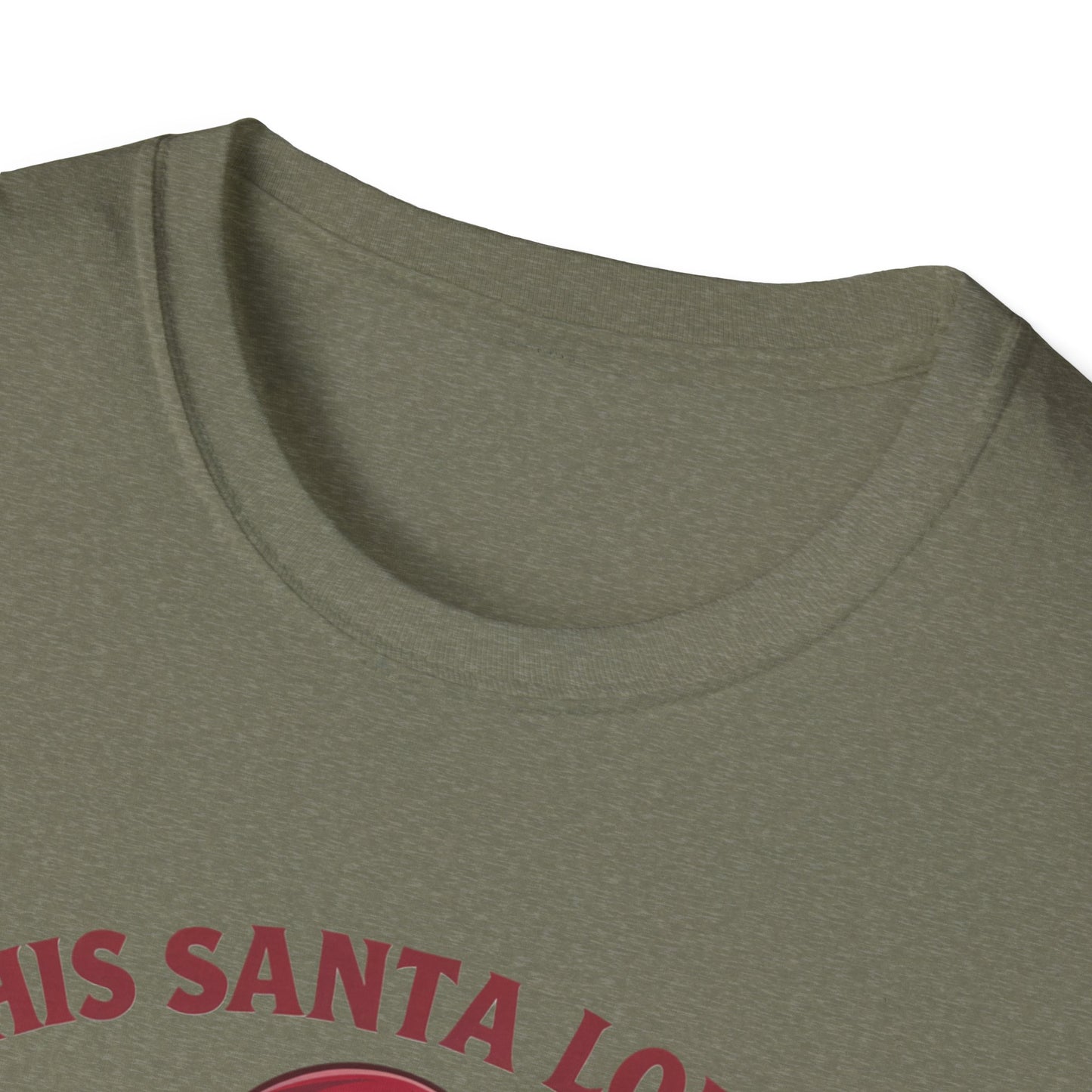 Funny Christmas Santa T-Shirt, Holiday Tee, Unisex Shirt, Christmas Gift, Humor Apparel, Festive Outfit