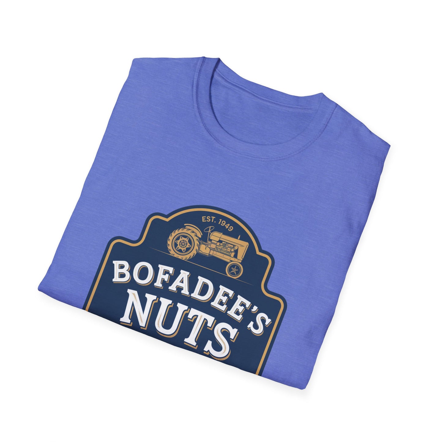 Vintage Bofadee's Nuts Unisex Softstyle T-Shirt - Fun and Casual Tees for All Occasions