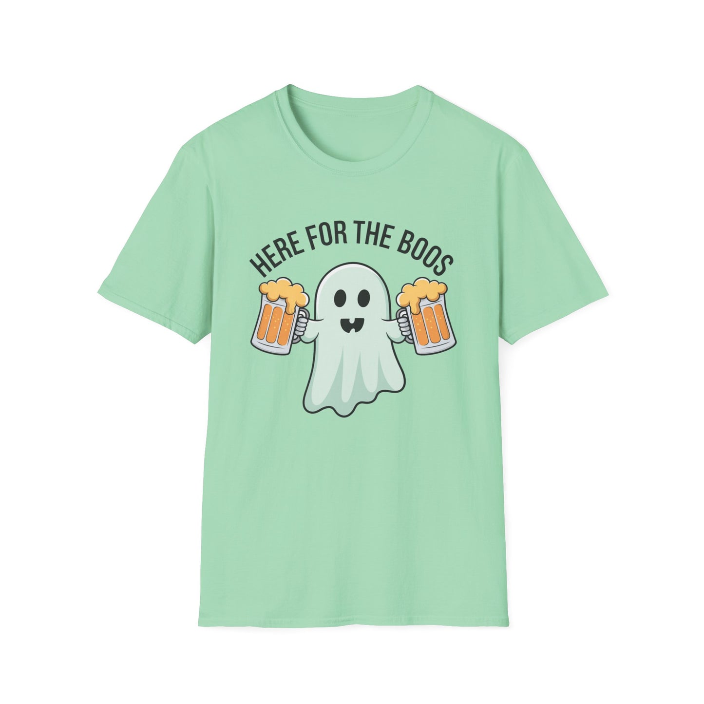 Ghostly Humor Unisex T-Shirt - Perfect for Halloween, Casual Outings, and Party Vibes, Fun Apparel, Spooky Season Tee, Gift for Friends