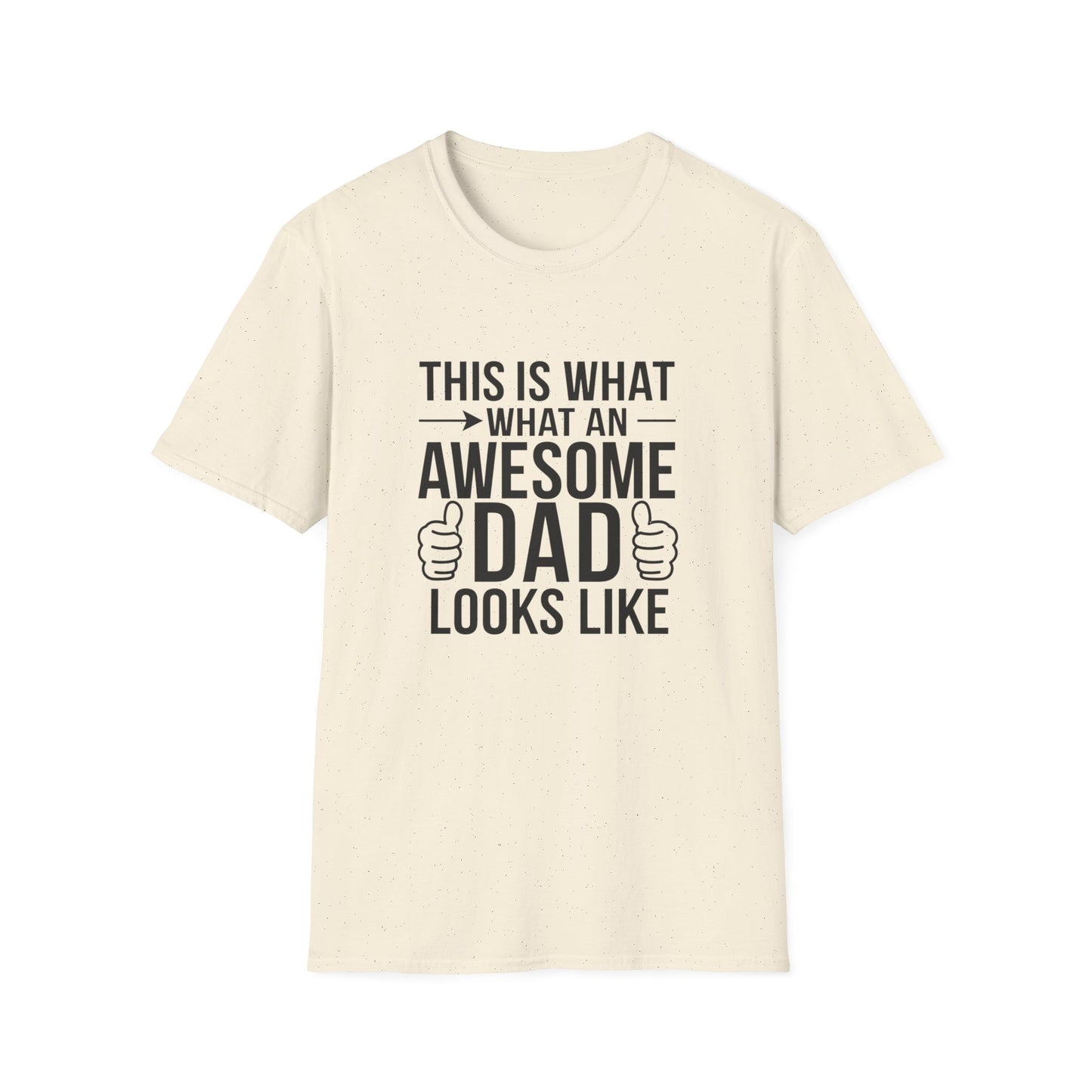 Awesome Dad Unisex Softstyle T-Shirt - Perfect Father's Day Gift