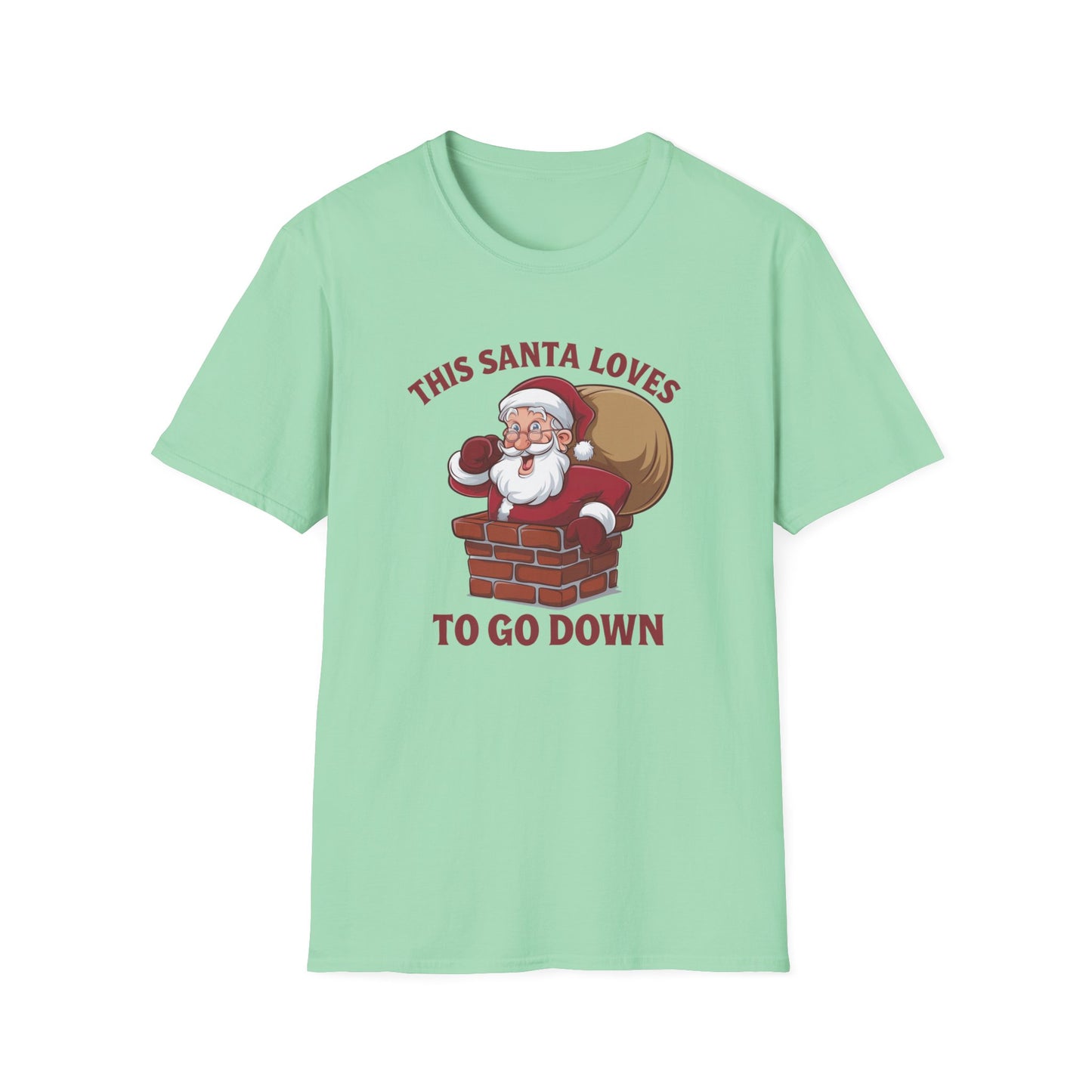 Funny Christmas Santa T-Shirt, Holiday Tee, Unisex Shirt, Christmas Gift, Humor Apparel, Festive Outfit