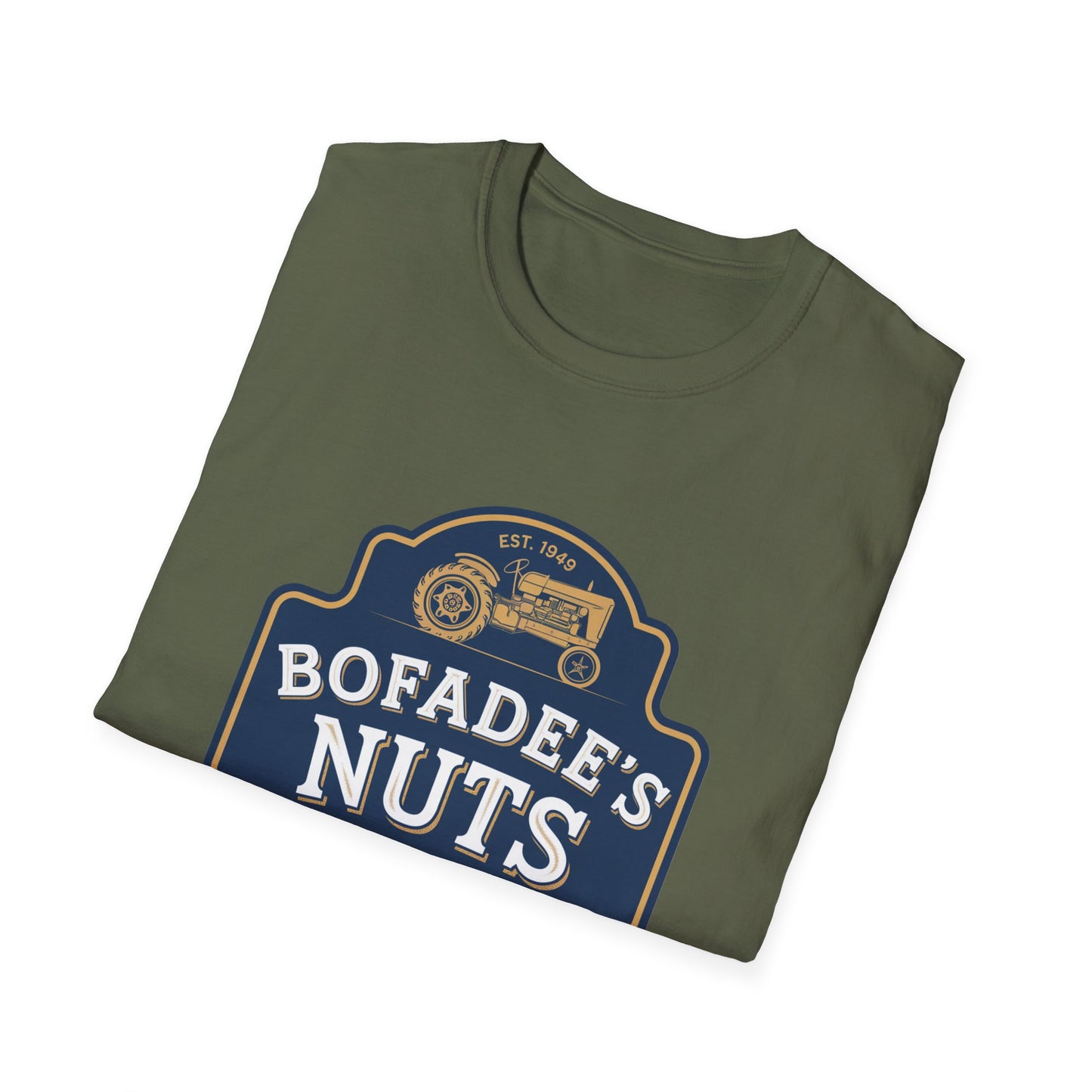 Vintage Bofadee's Nuts Unisex Softstyle T-Shirt - Fun and Casual Tees for All Occasions