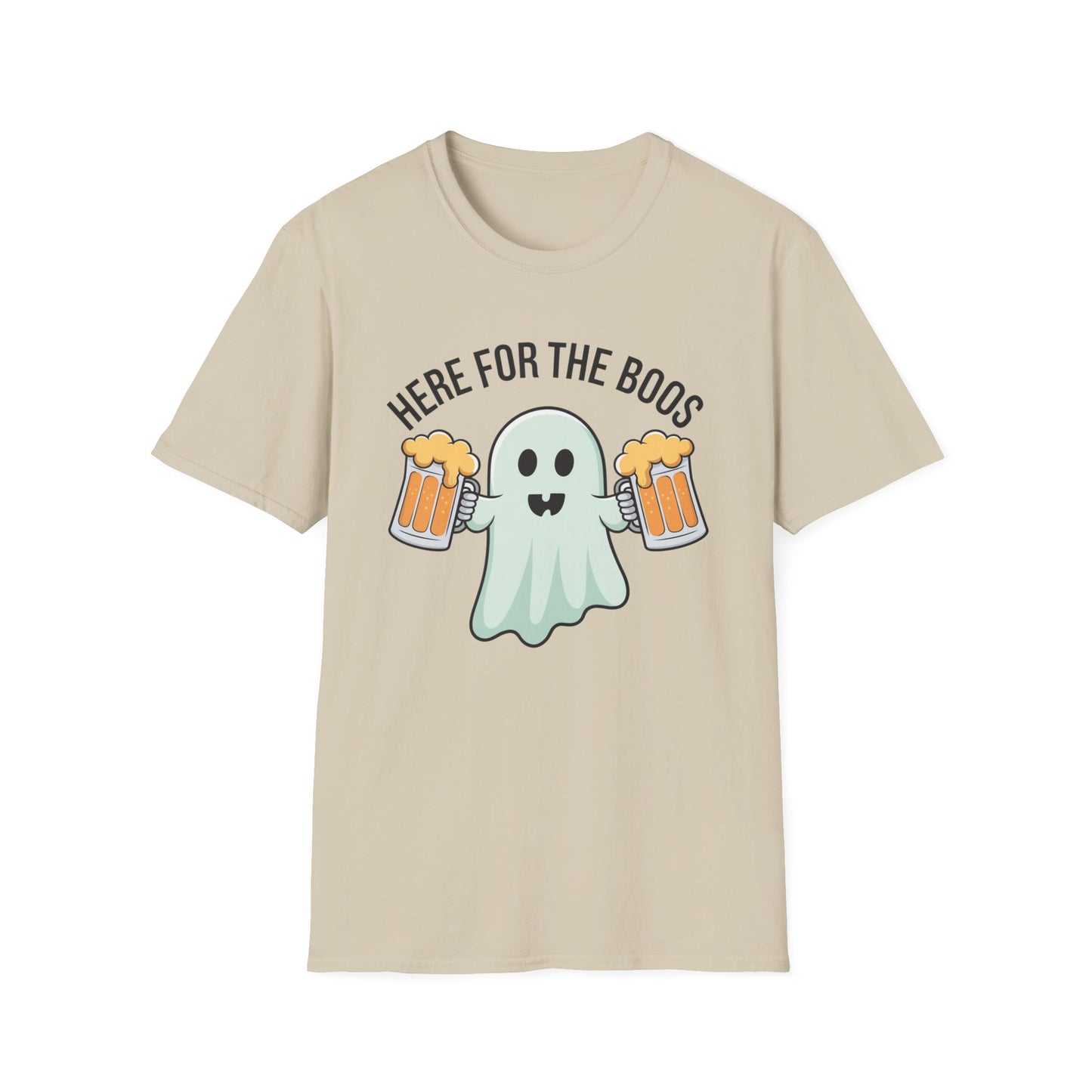 Ghostly Humor Unisex T-Shirt - Perfect for Halloween, Casual Outings, and Party Vibes, Fun Apparel, Spooky Season Tee, Gift for Friends