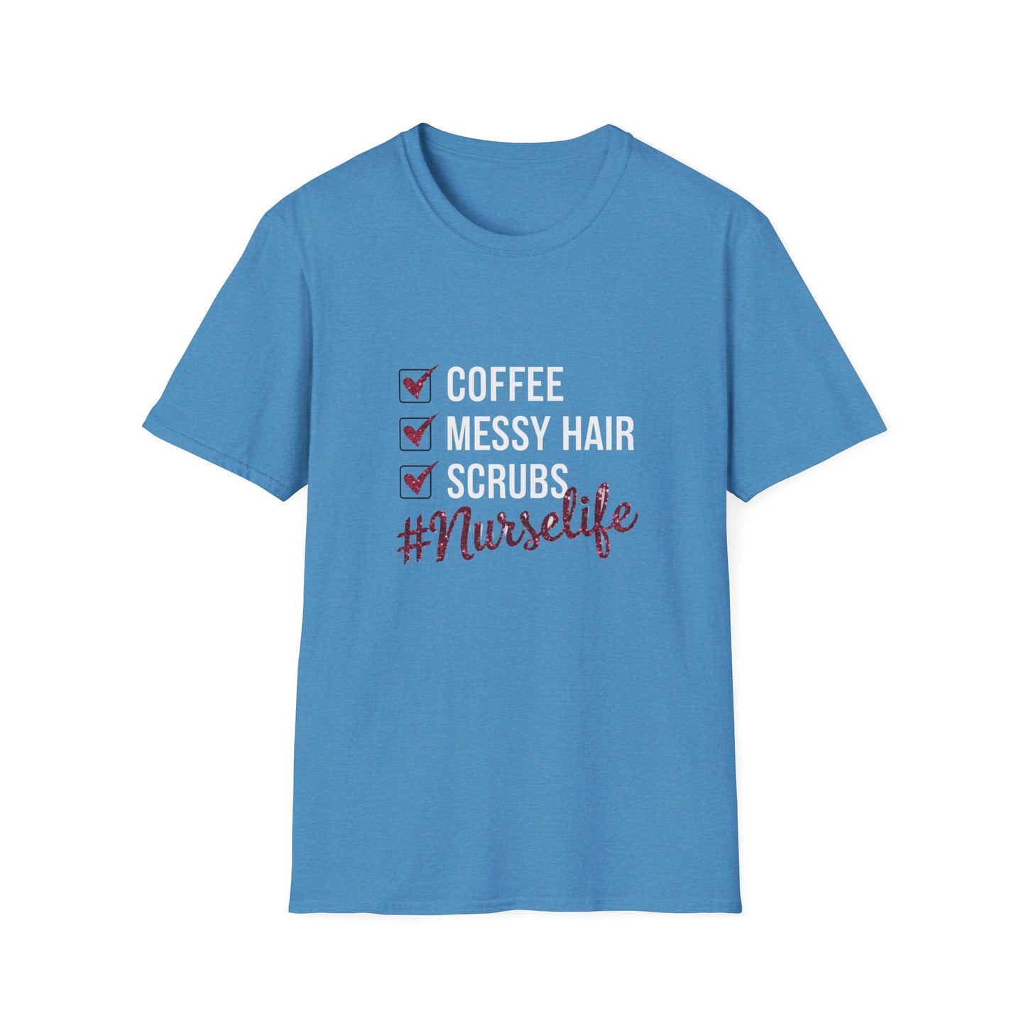 Nurse Life Unisex Softstyle T-Shirt - Perfect for Healthcare Professionals
