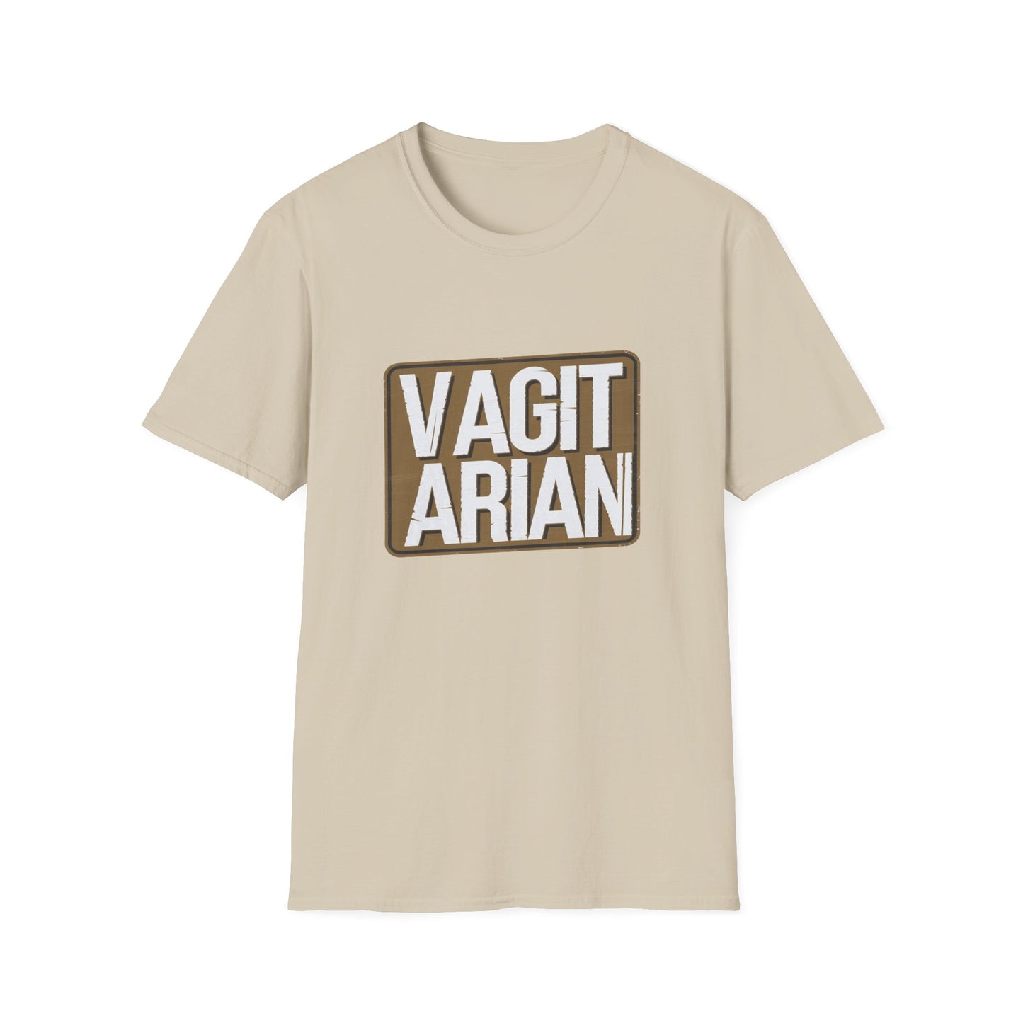 Funny Unisex T-Shirt - "VAGITARIAN" Humor Tee for Food Lovers