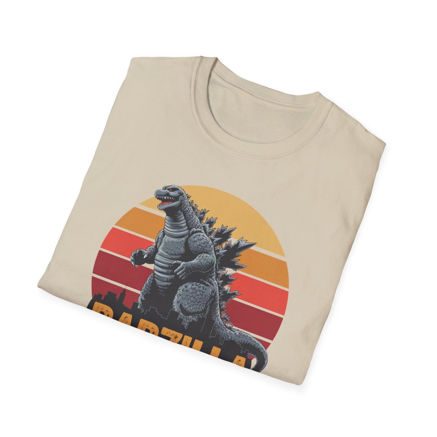 Dadzilla Tee - Unisex Softstyle T-Shirt for Dad Enthusiasts Fathers Day Gift