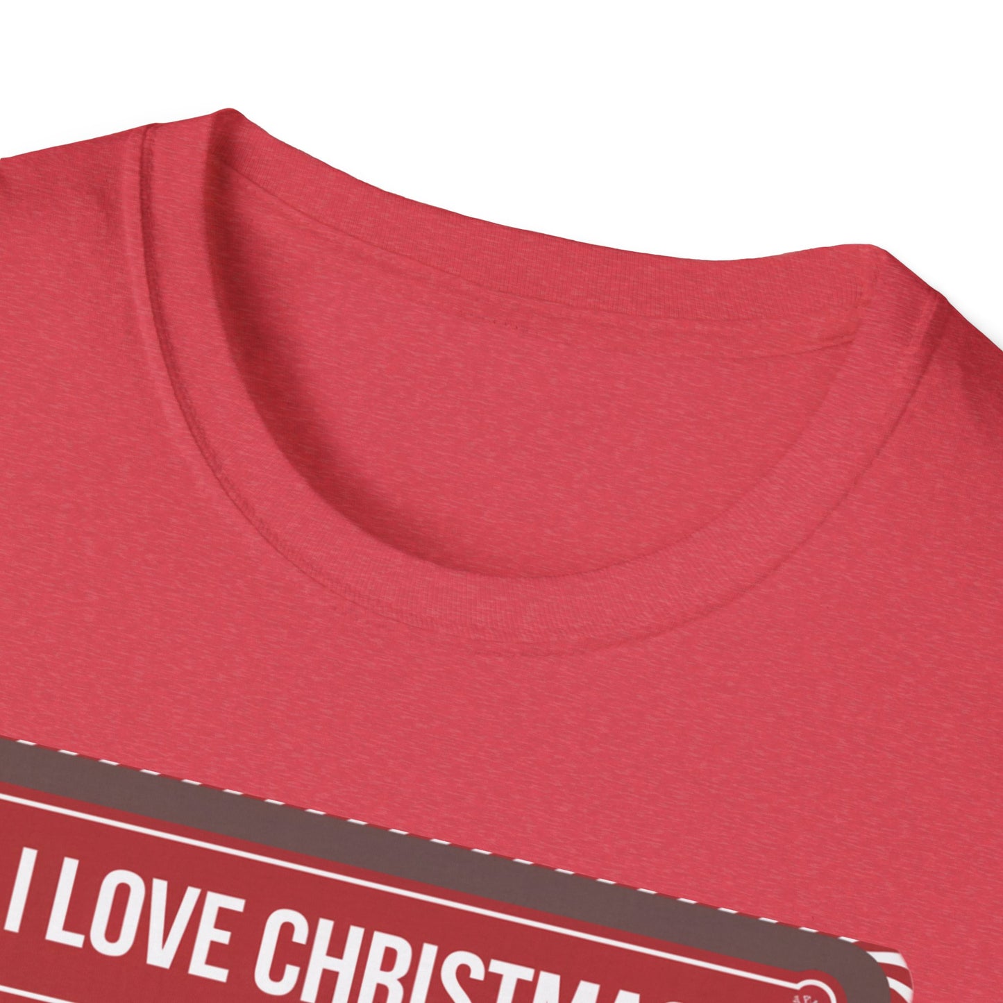 Funny Christmas T-Shirt - I Love Christmas Just Not as Much as a Big Fat Rooster, Holiday Gift, Novelty Tee, Festive Apparel, Humorous Shirt