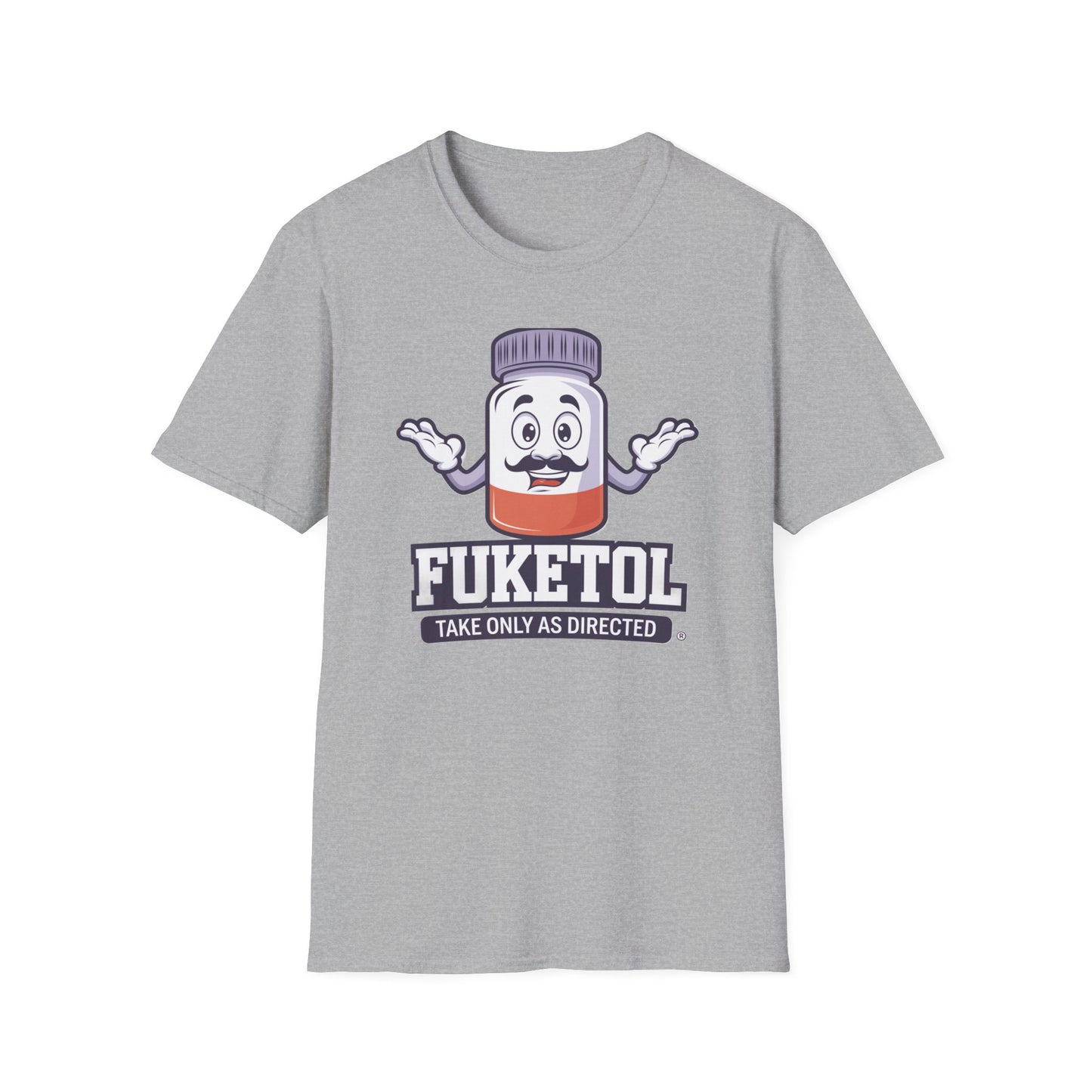 FUKETOL Unisex Softstyle T-Shirt - Fun and Playful Graphic Tee
