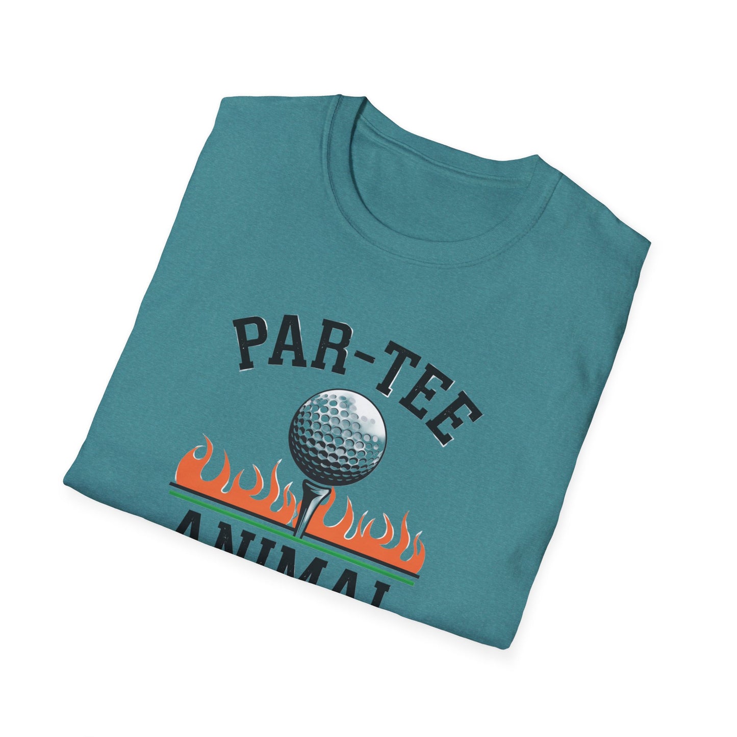 Par-Tee Animal Unisex Softstyle T-Shirt - Fun Golf Tee for Golf Lovers