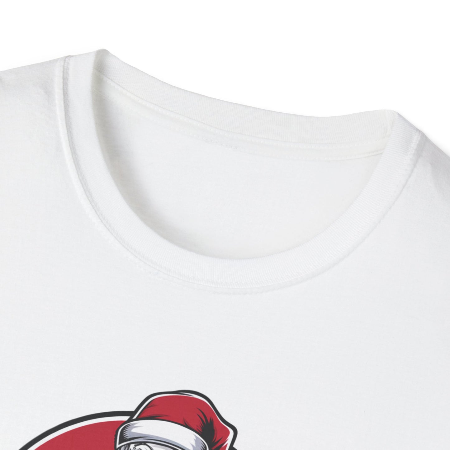 Christmas Muscle Santa Unisex T-Shirt, Holiday Gift, Funny Tee, Santa Outfit, Christmas Apparel