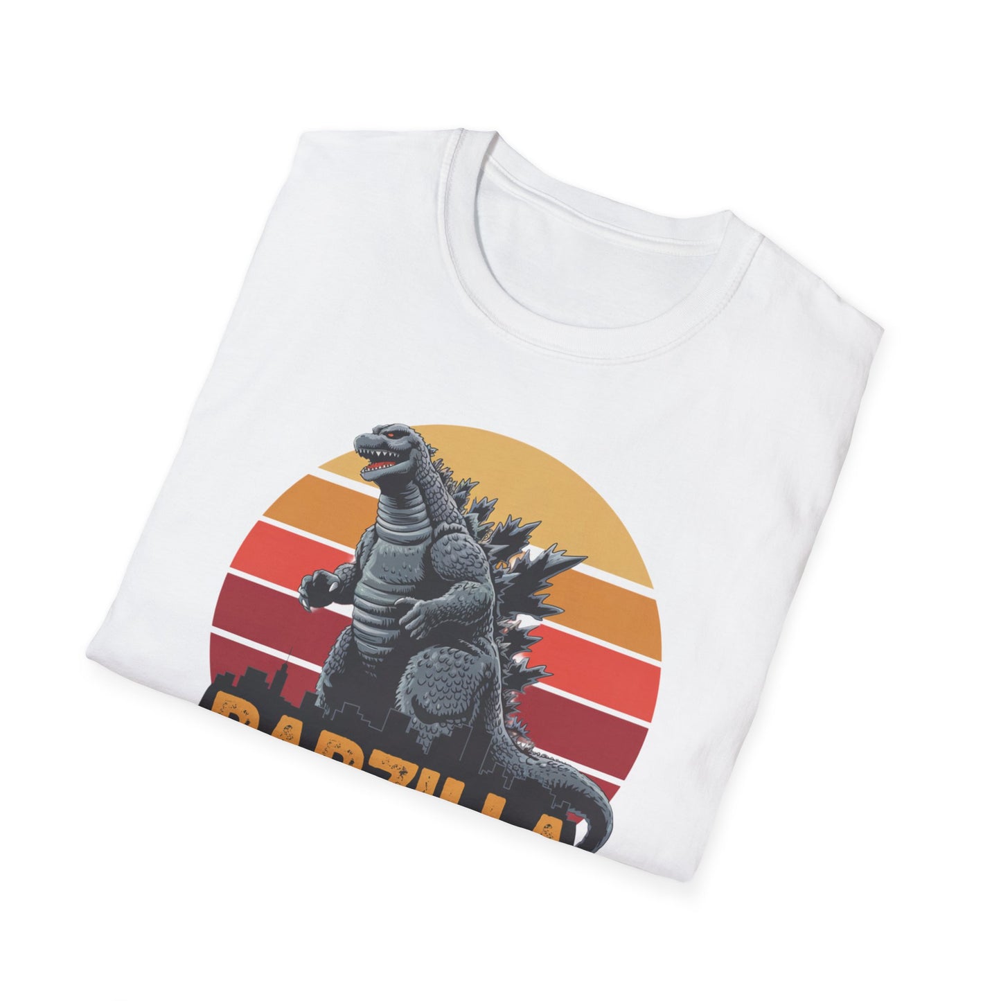 Dadzilla Tee - Unisex Softstyle T-Shirt for Dad Enthusiasts Fathers Day Gift