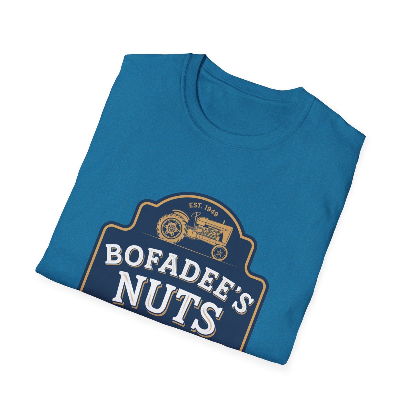 Vintage Bofadee's Nuts Unisex Softstyle T-Shirt - Fun and Casual Tees for All Occasions