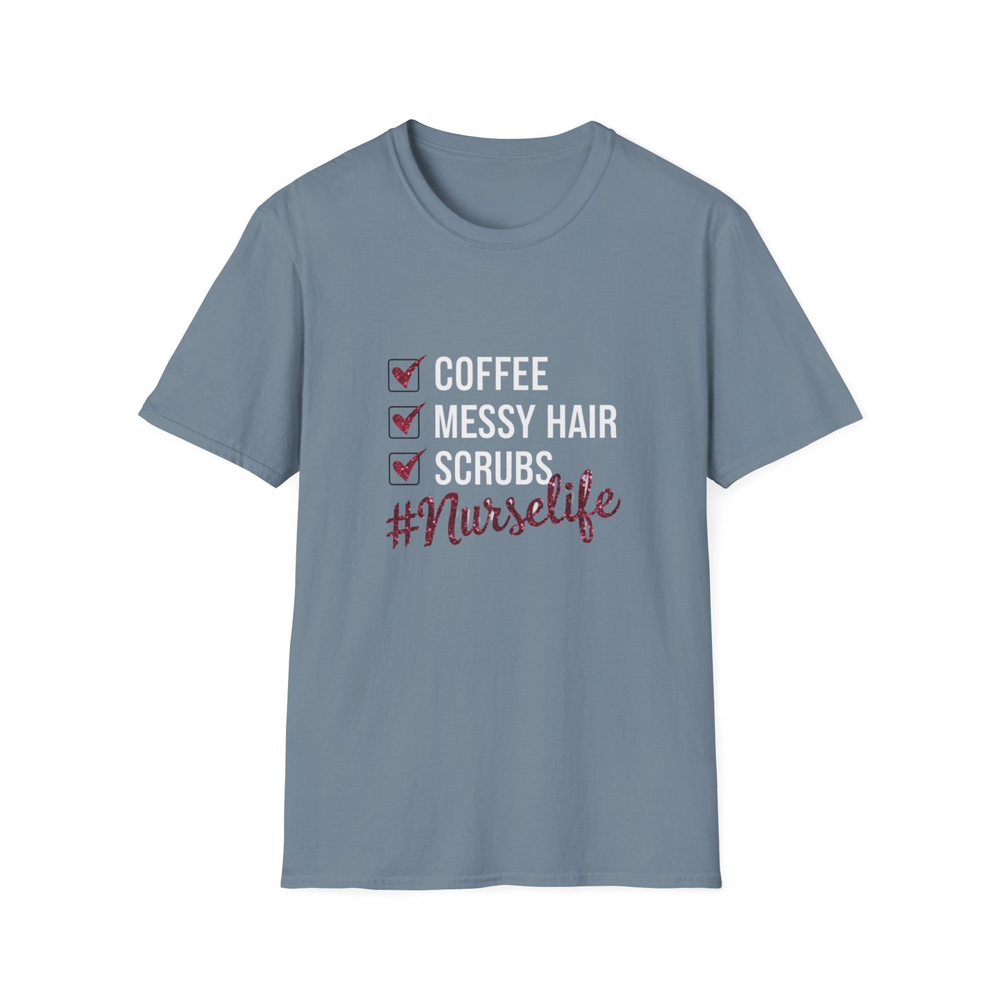Nurse Life Unisex Softstyle T-Shirt - Perfect for Healthcare Professionals