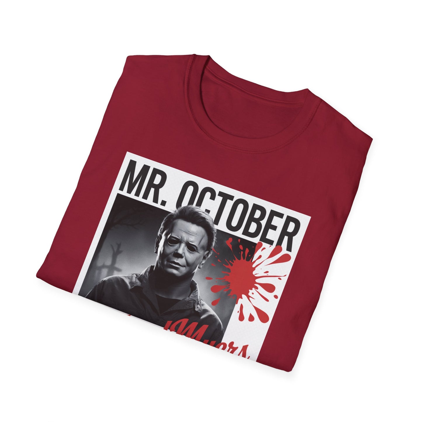 Halloween Horror T-Shirt, Unisex October Tee, Michael Myers Apparel, Spooky Season Shirt, Horror Movie Fan Gift